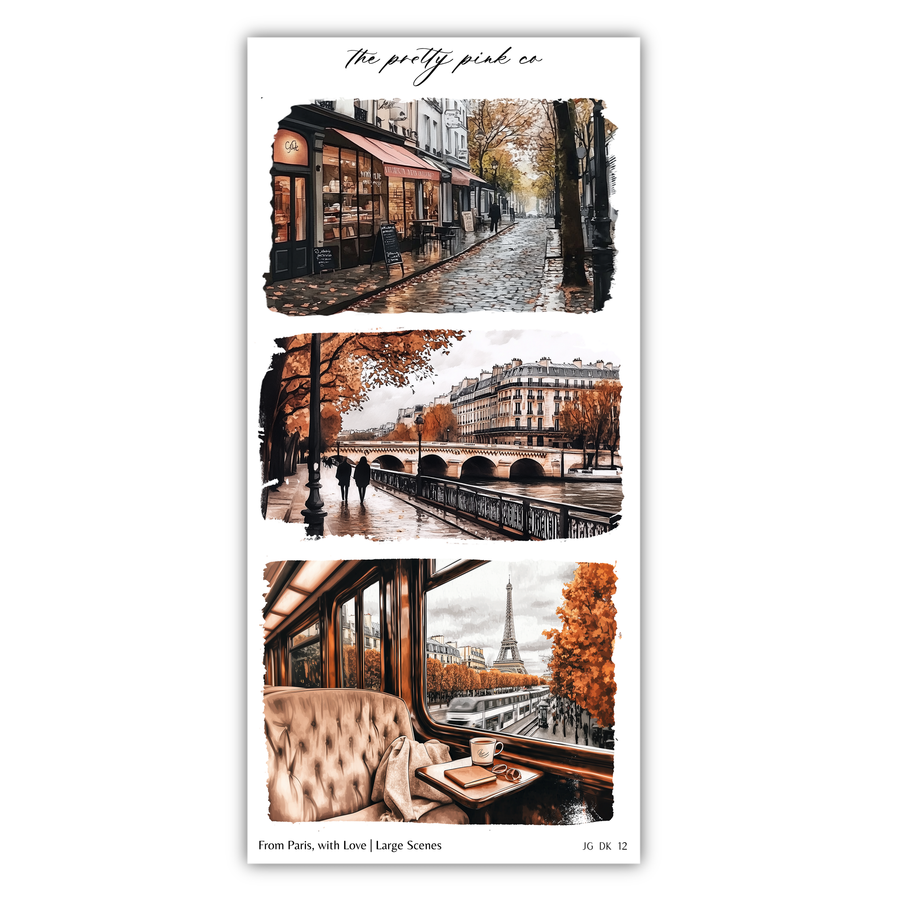 From Paris, with Love | Decorative Kit