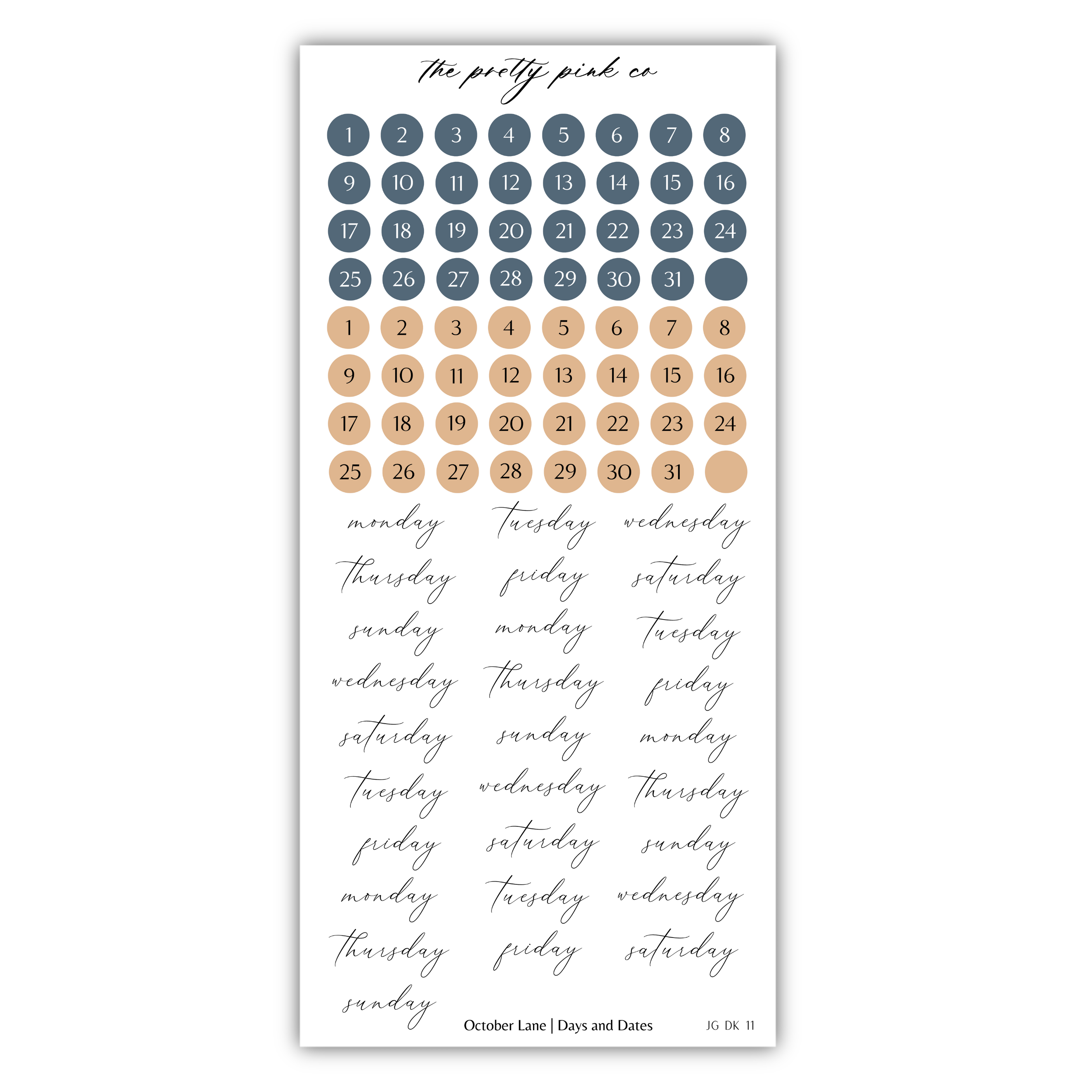 October Lane | Decorative Kit