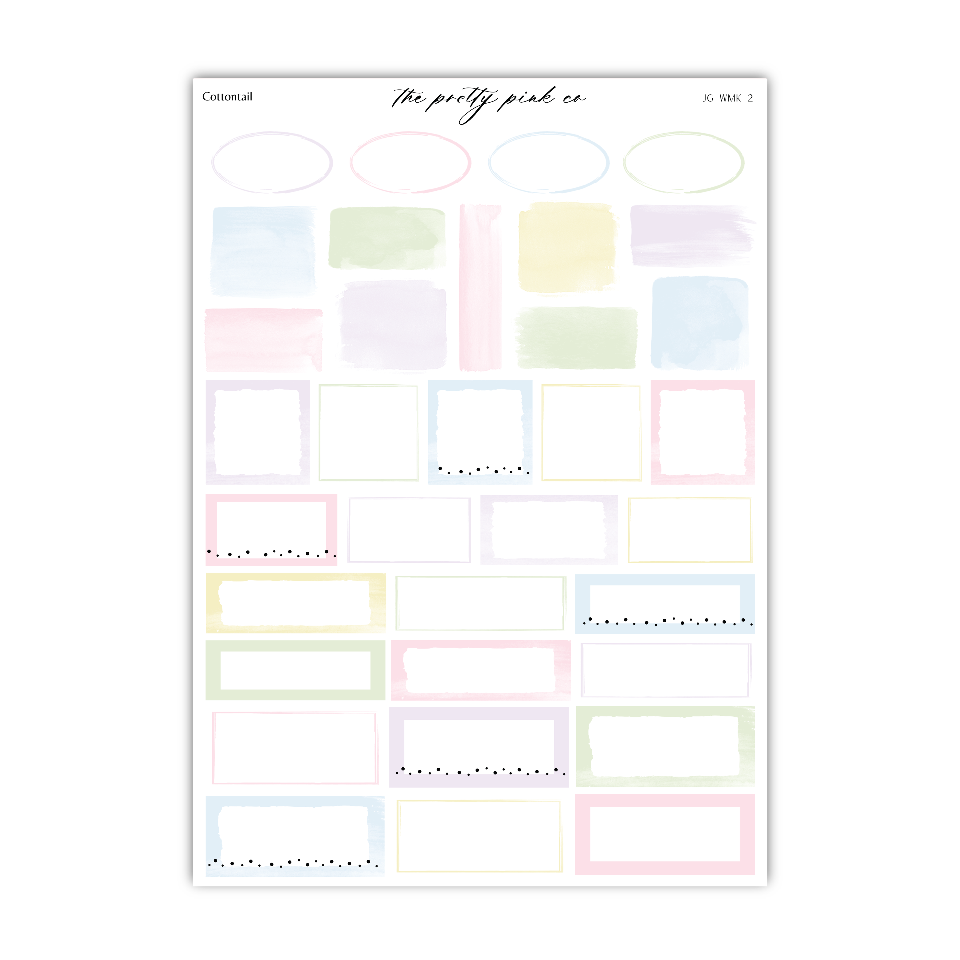 Cottontail | Foiled Weekly Kit