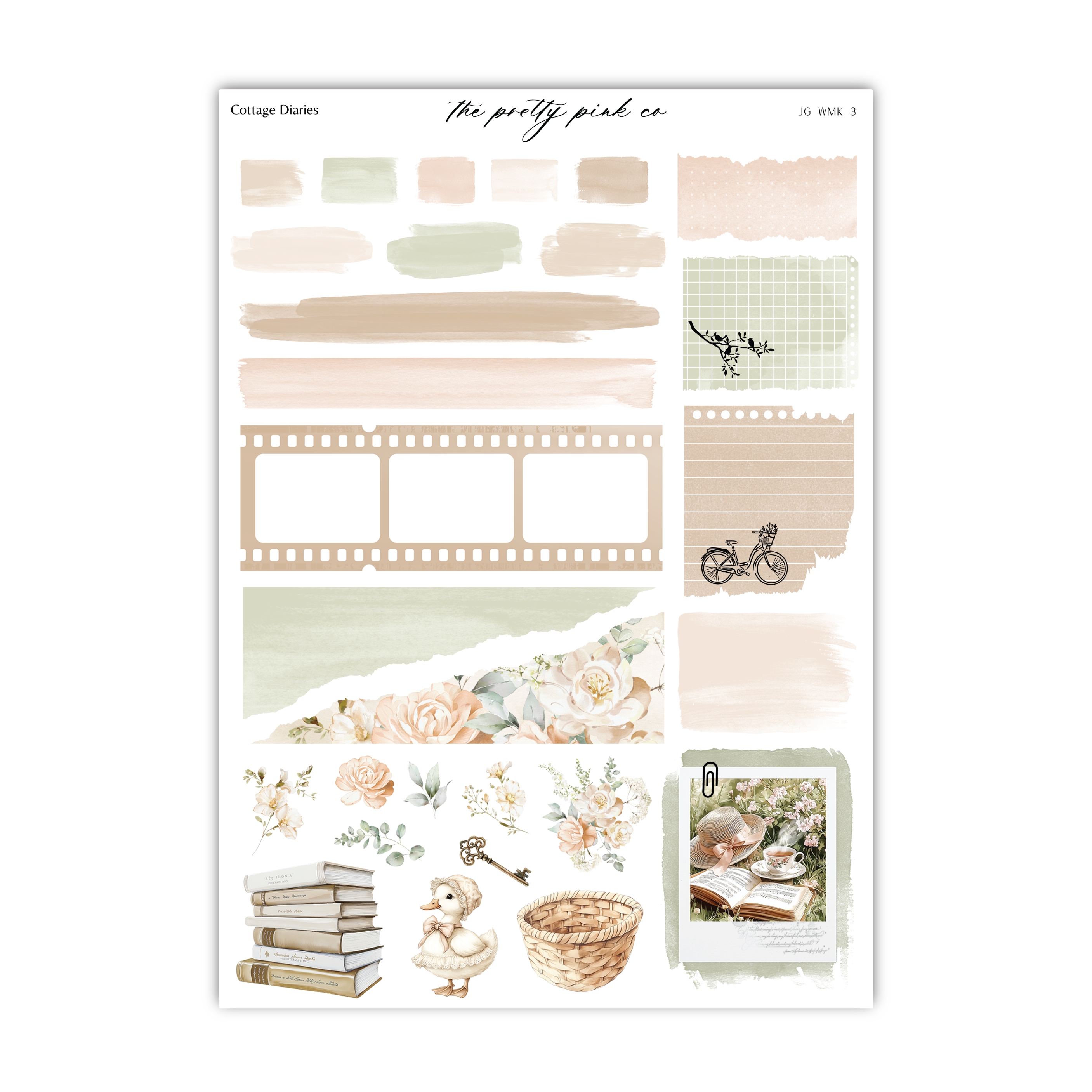 Cottage Diaries | Foiled Weekly Kit