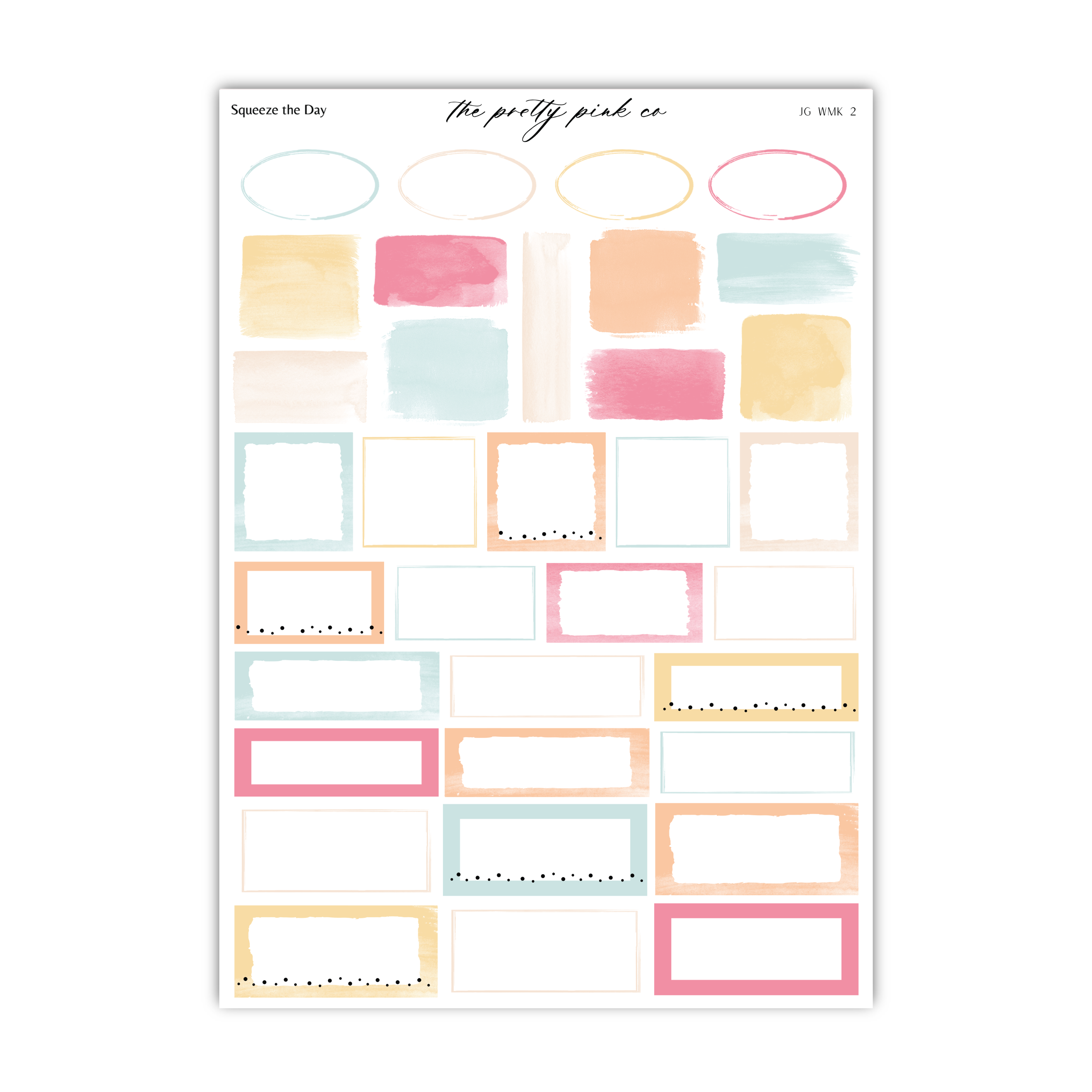 Squeeze The Day | Foiled Weekly Kit