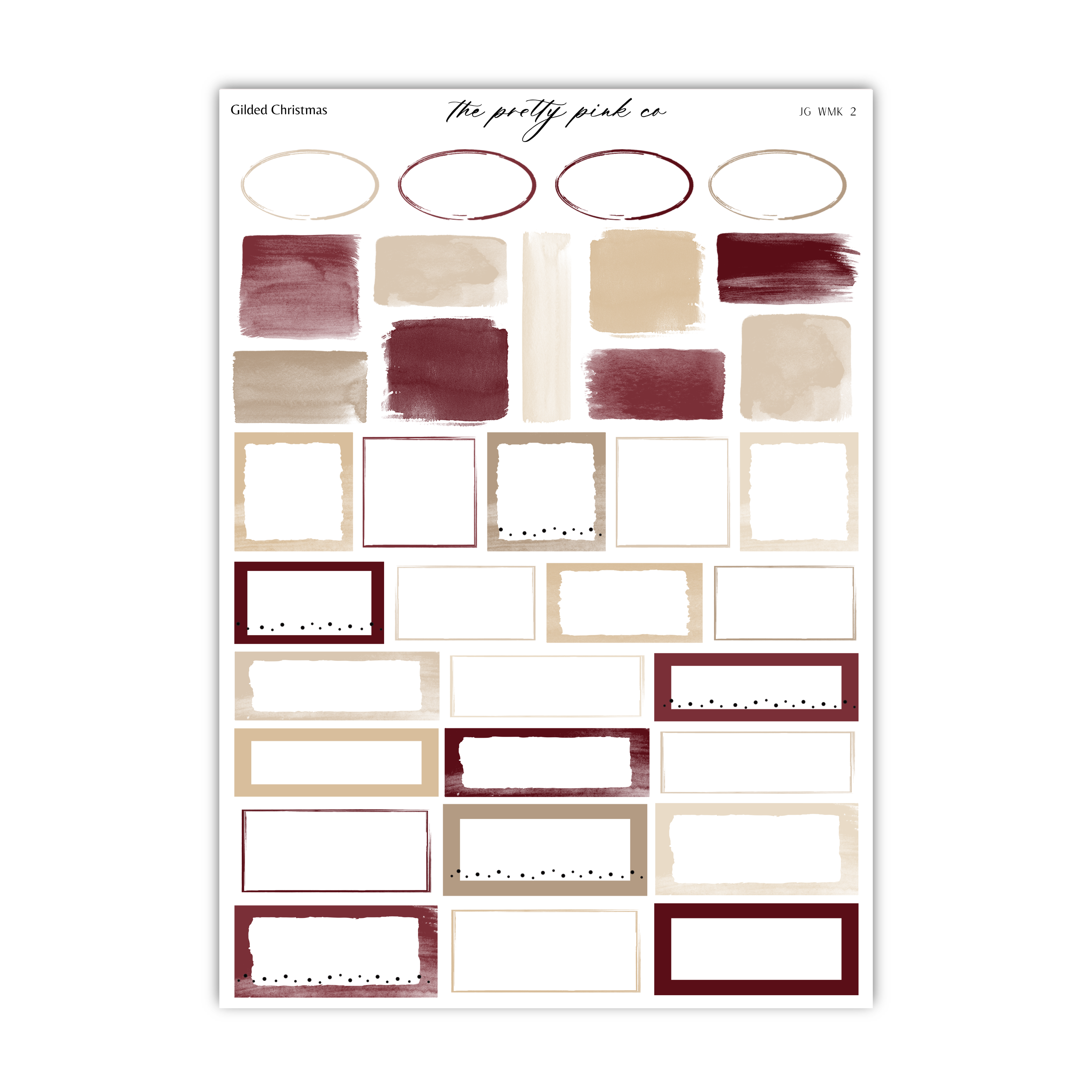 Gilded Christmas | Foiled Weekly Kit