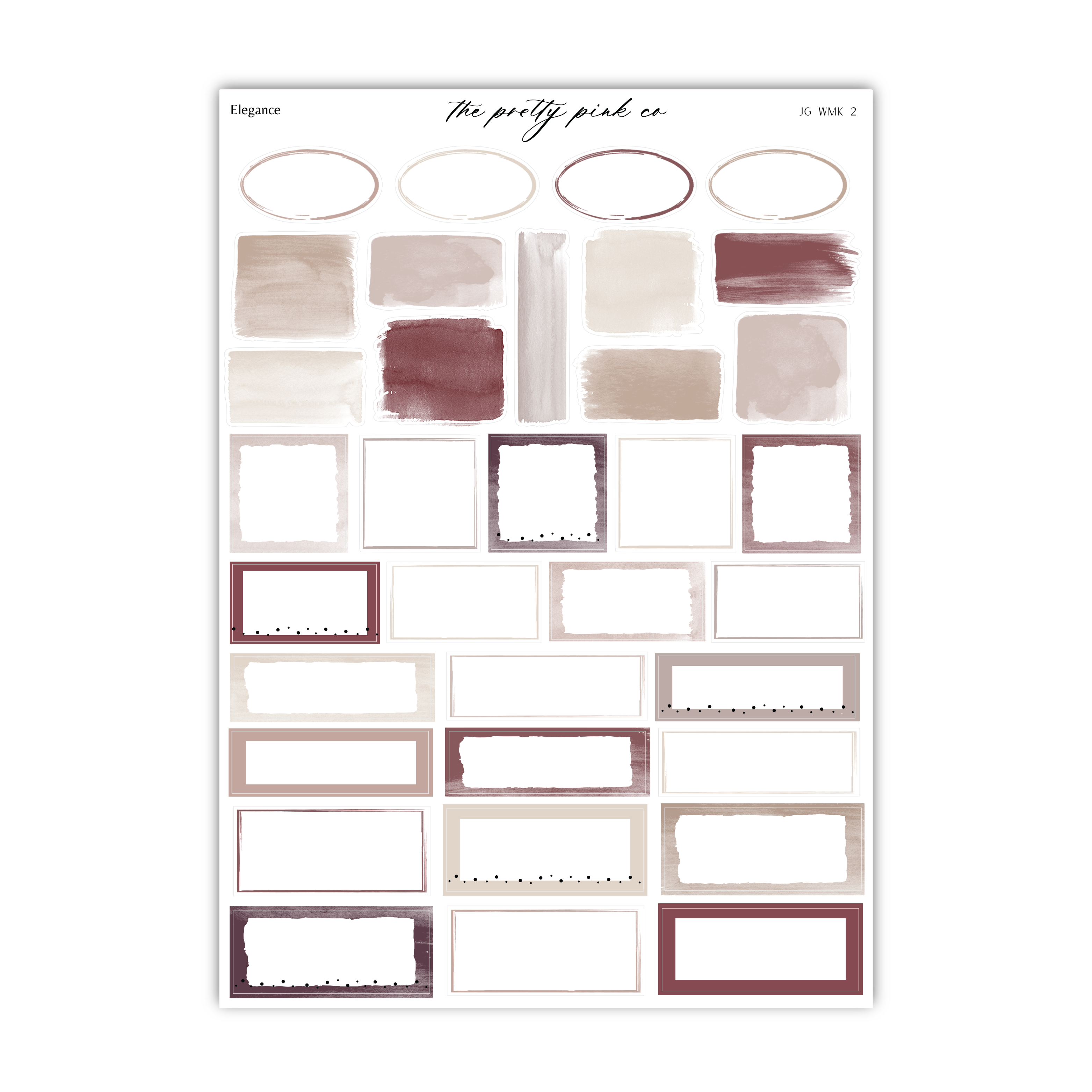 Elegance | Foiled Weekly Kit