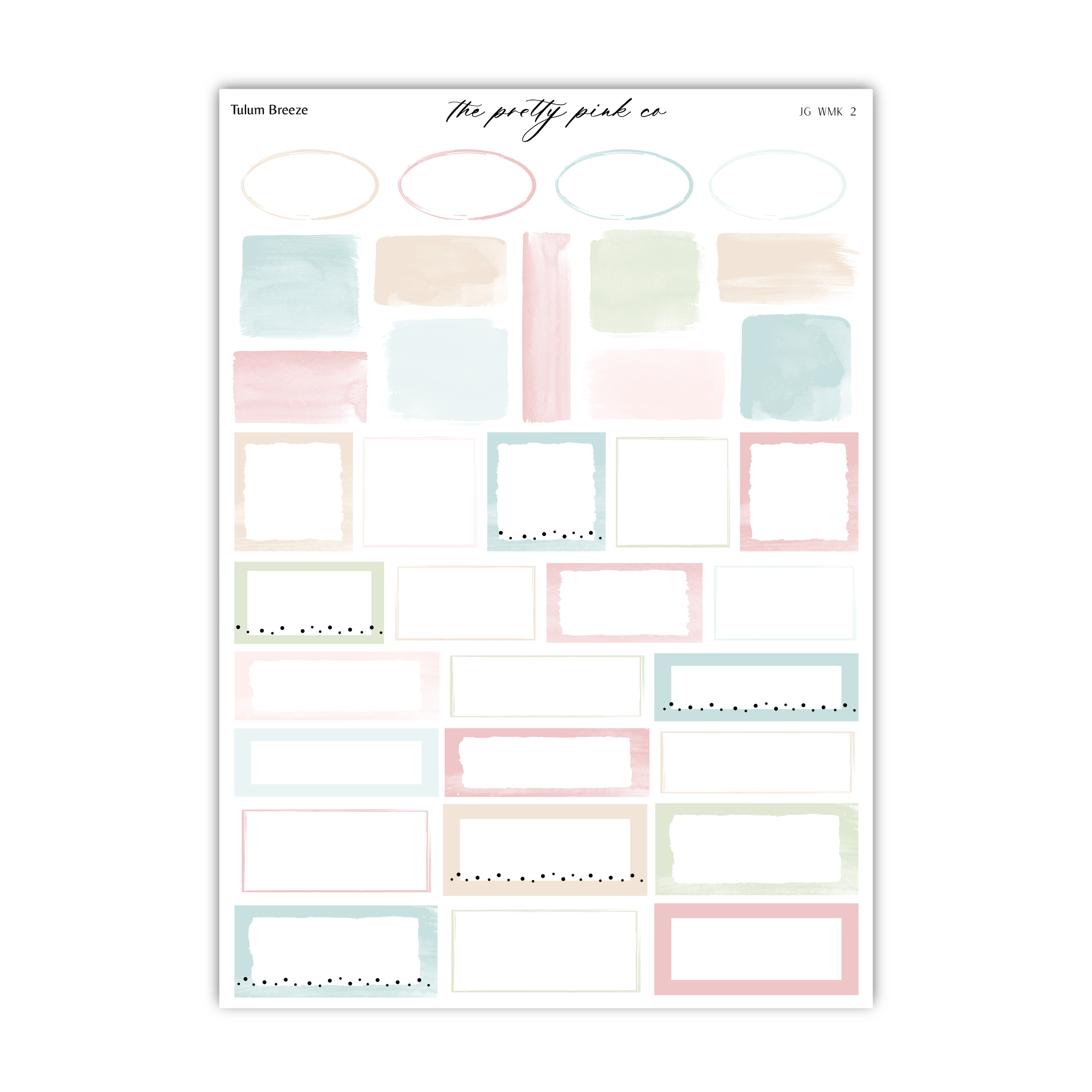 Tulum Breeze | Foiled Weekly Kit