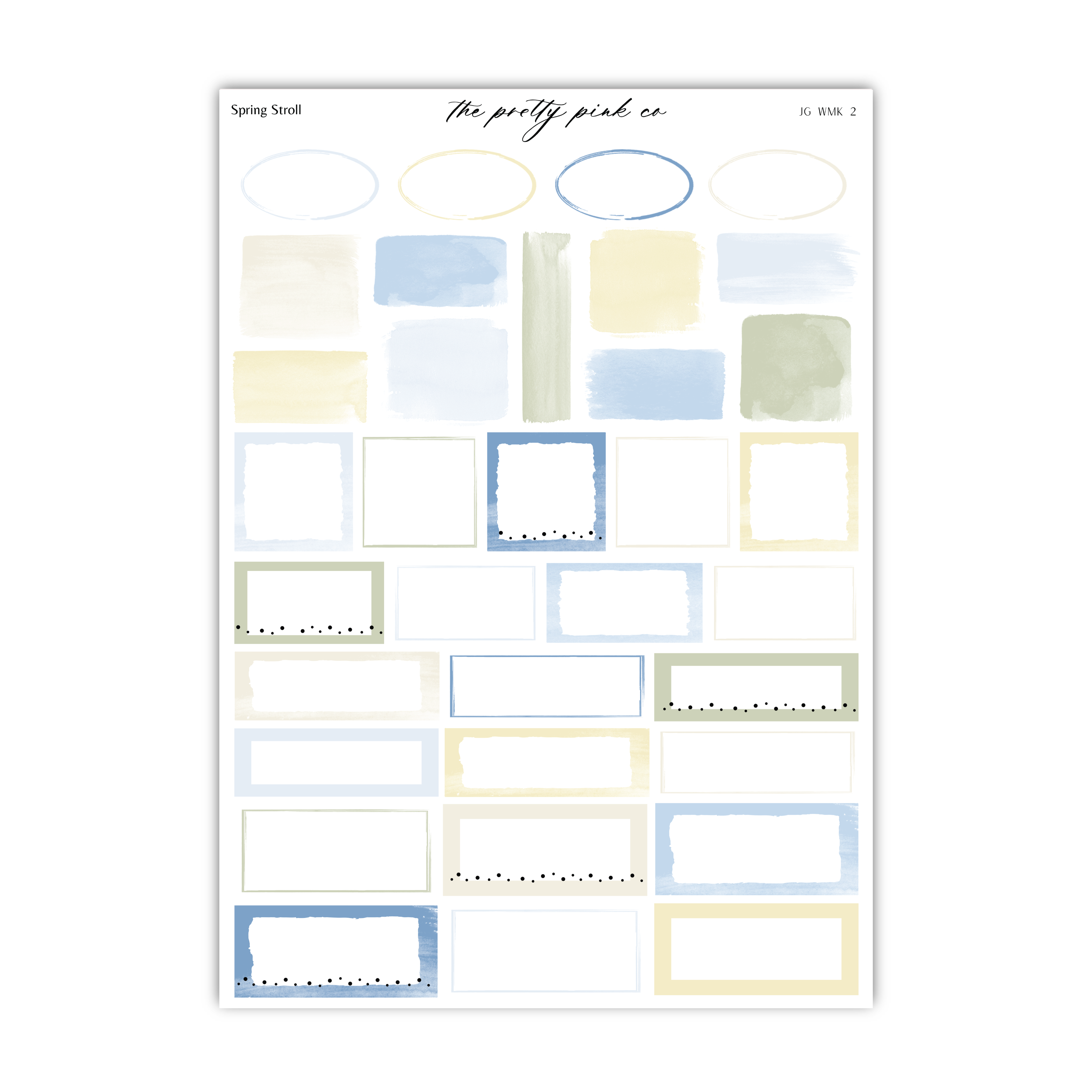 Spring Stroll | Foiled Weekly Kit