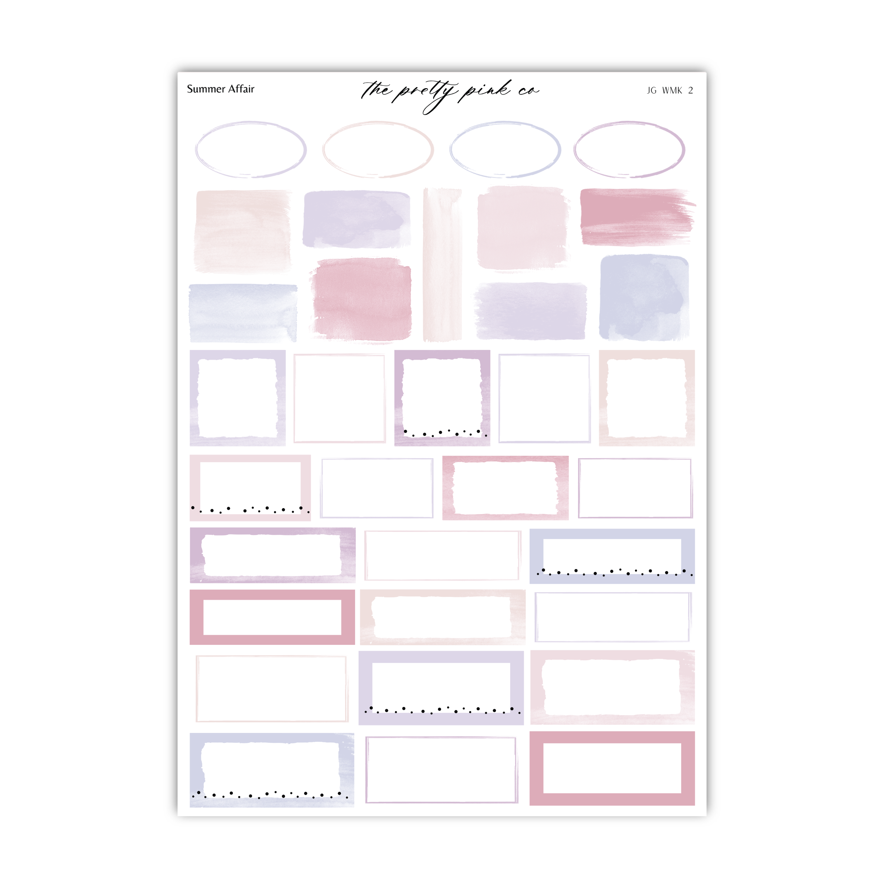 Summer Affair | Foiled Weekly Kit