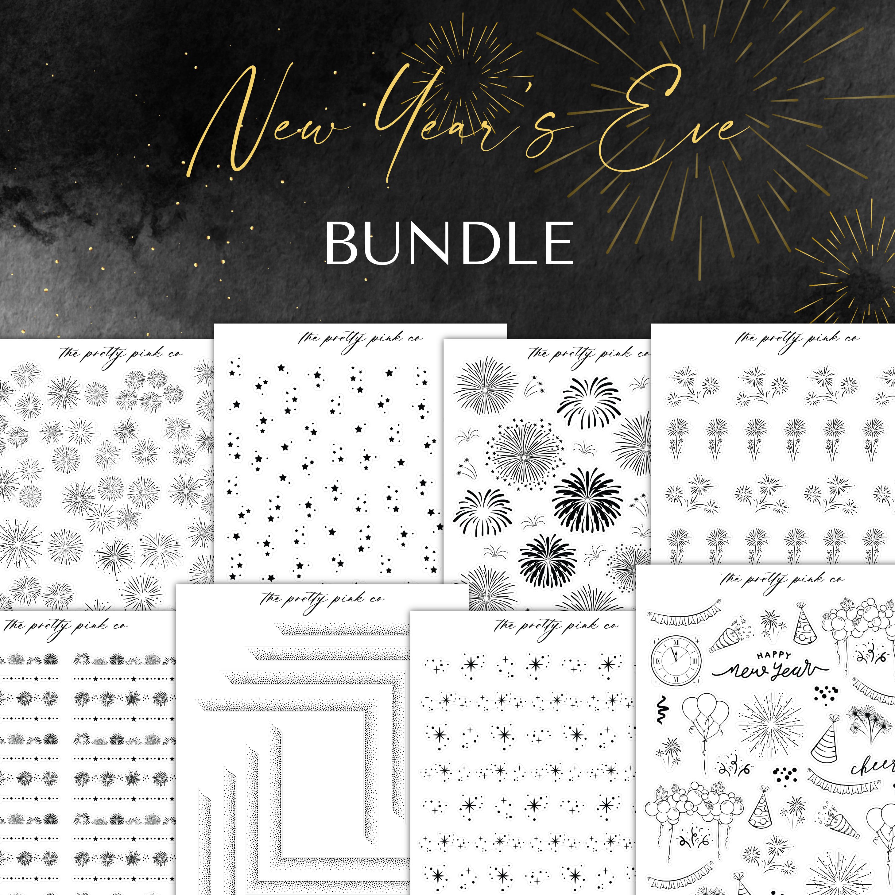 New Year's Celebration | Foiled Bundle