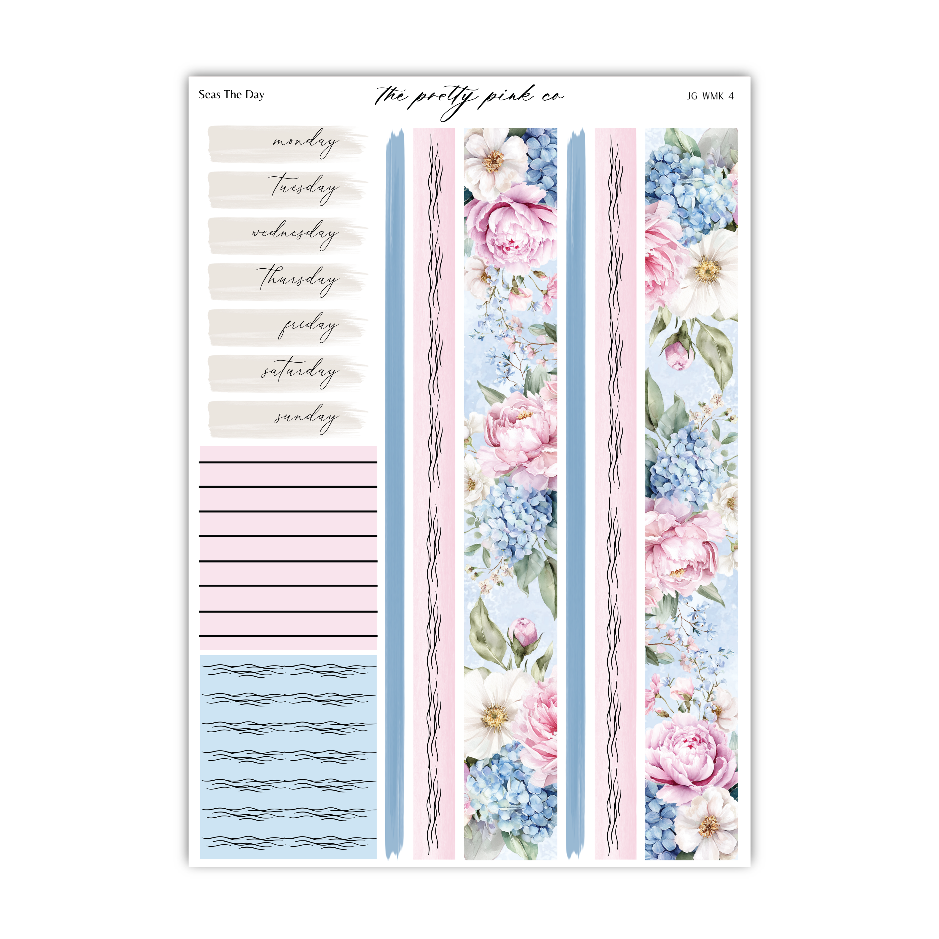 The image is a colorful and visually appealing scrapbook page with various elements such as floral patterns, text, and decorative elements.