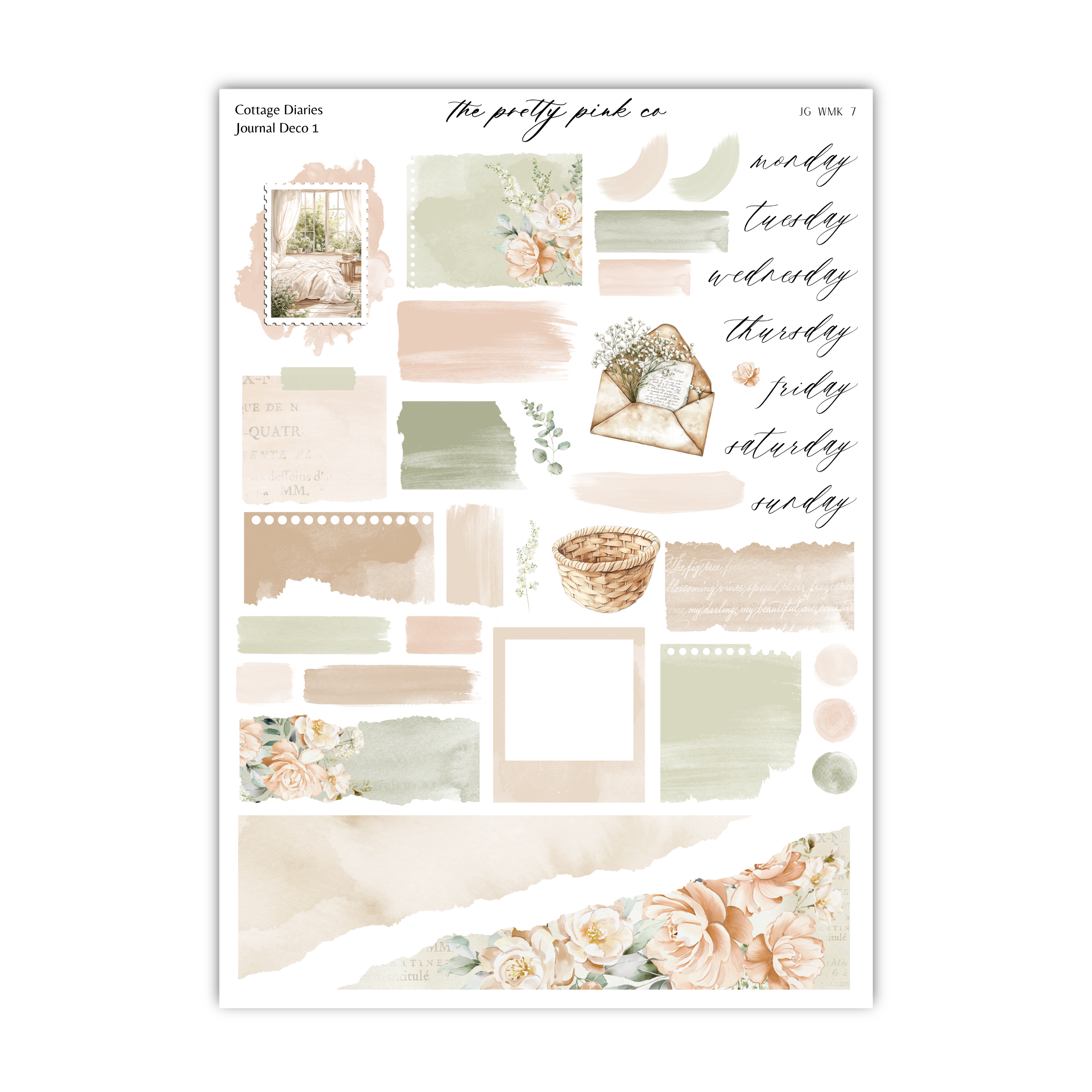 Cottage Diaries | Journaling Kit