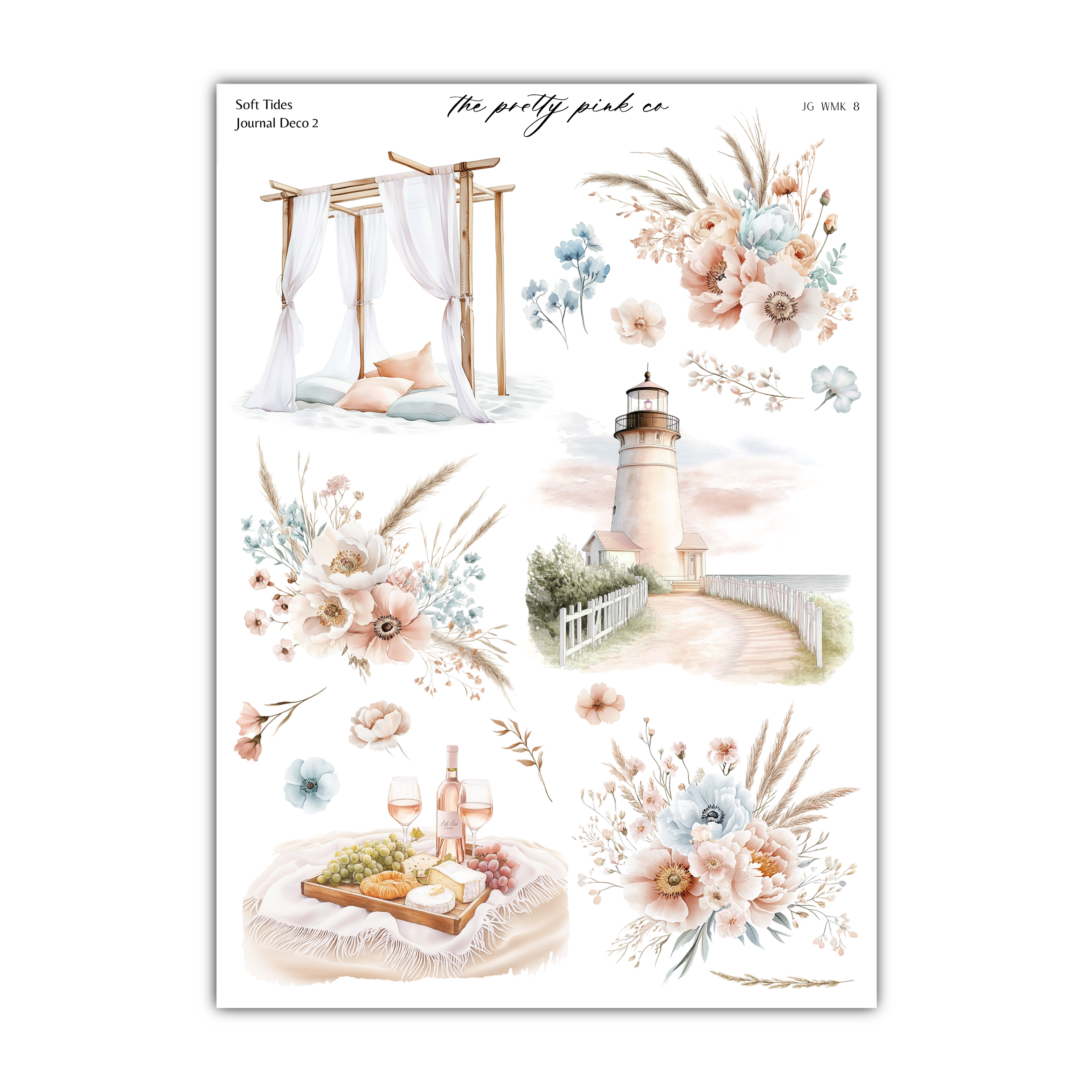 Soft Tides | Journaling Kit