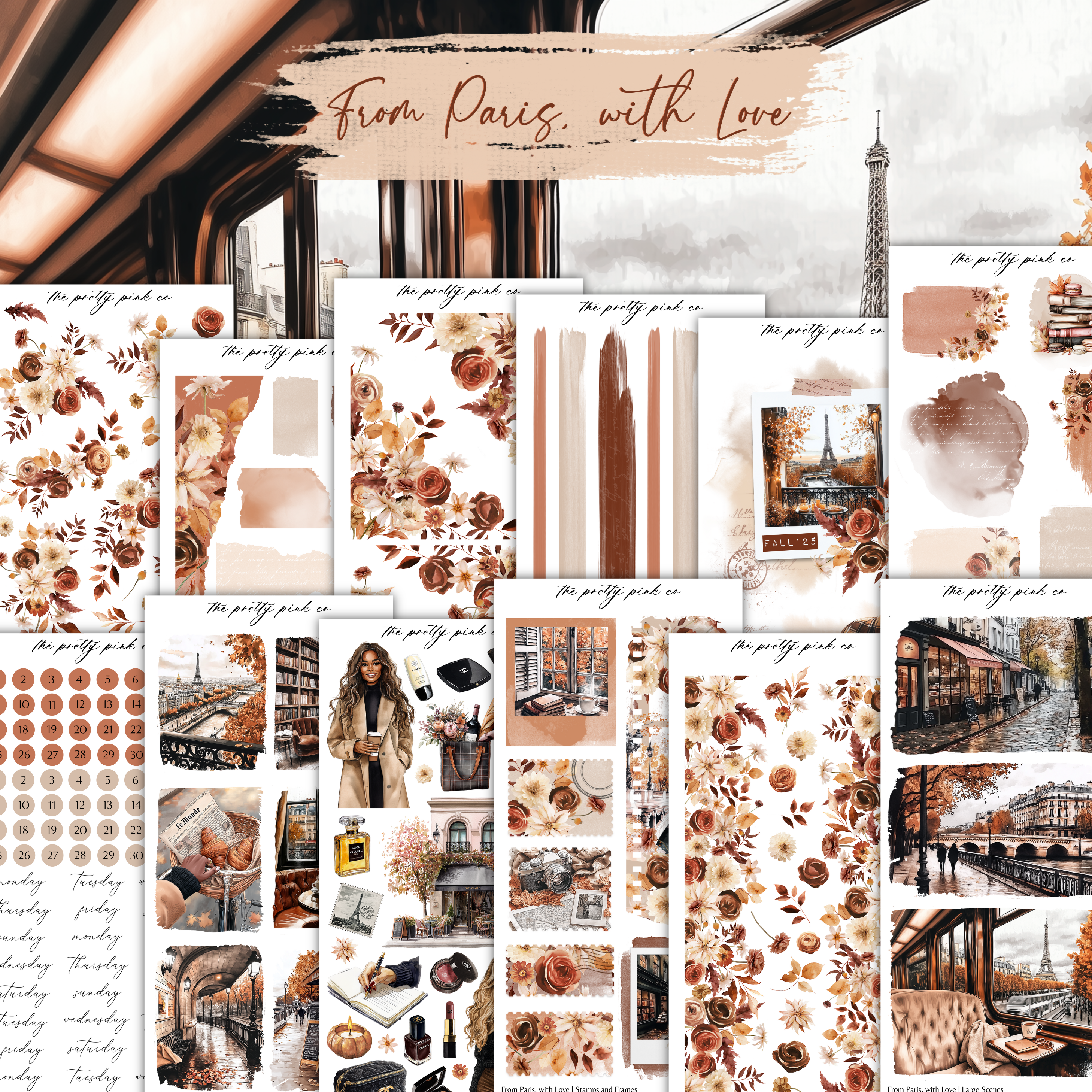 From Paris, with Love | Decorative Kit