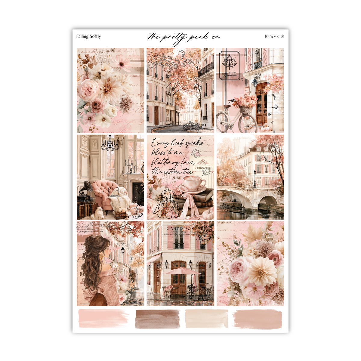 Falling Softly | Foiled Weekly Kit