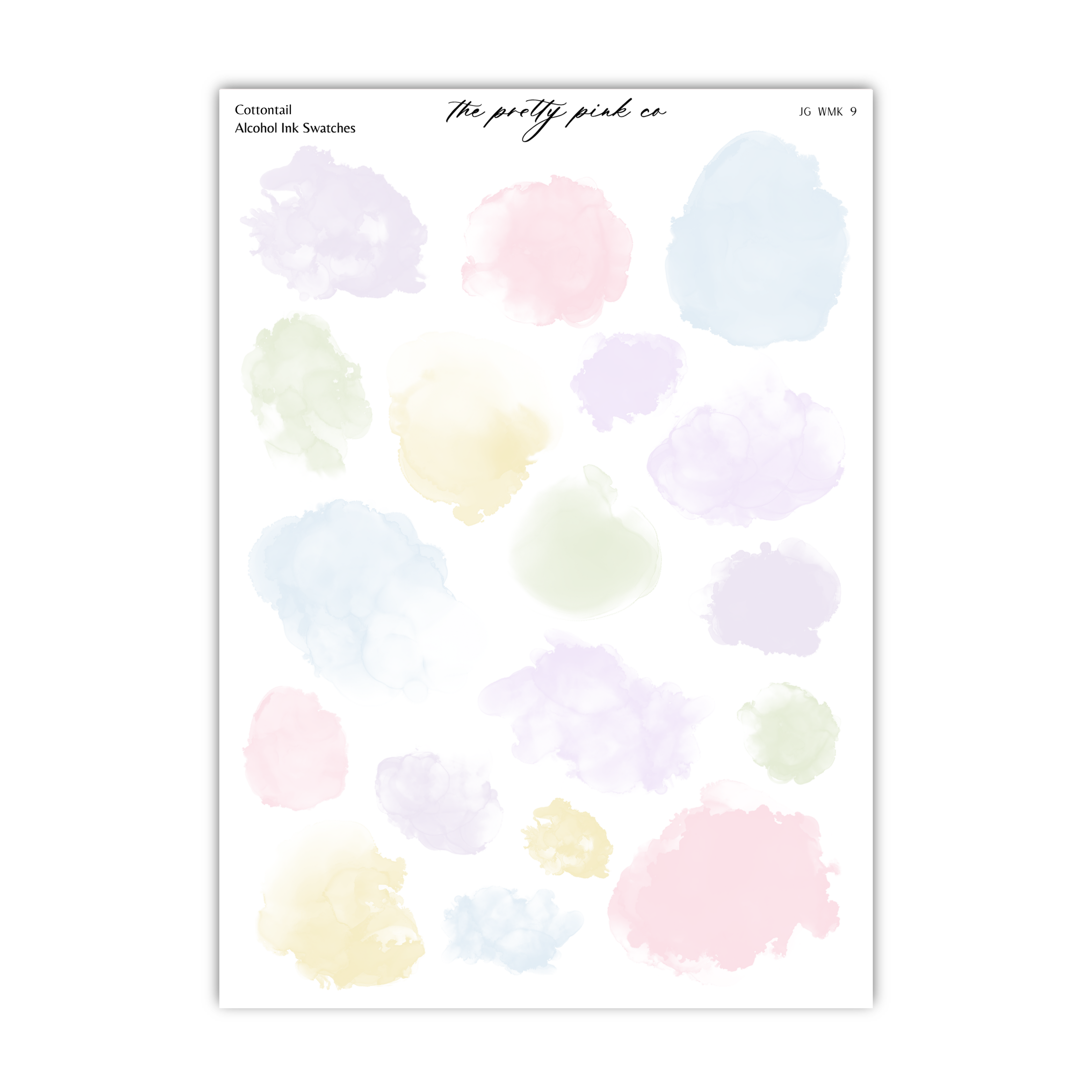 Cottontail | Ink Swatches