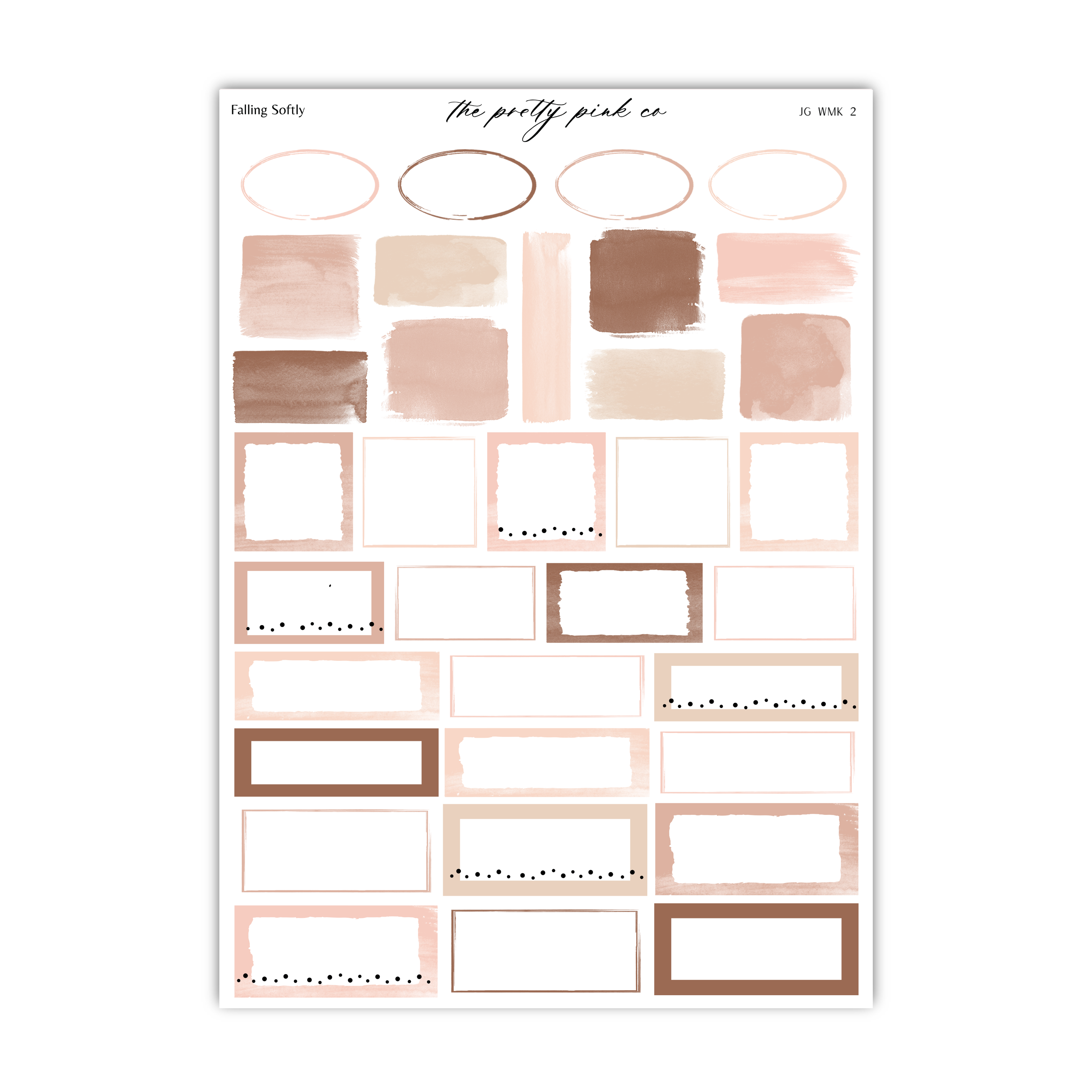 Falling Softly | Foiled Weekly Kit
