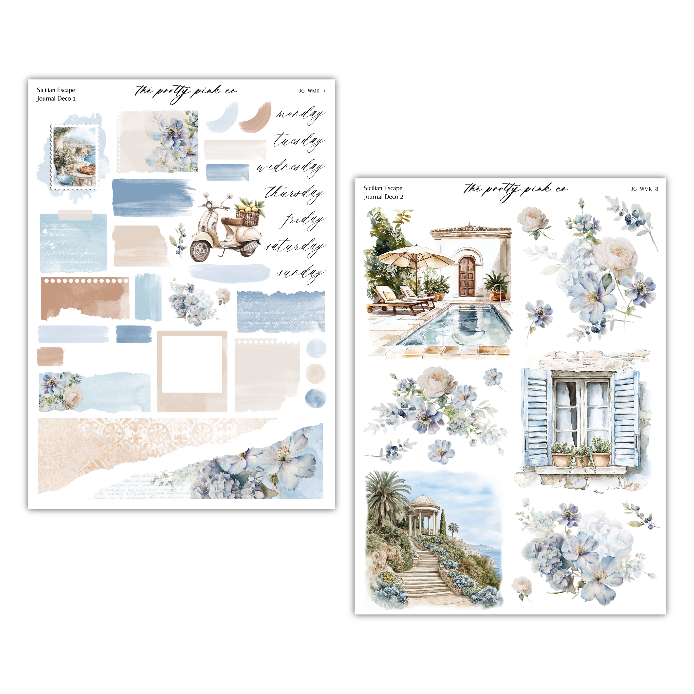 Sicilian Escape | Journaling Kit