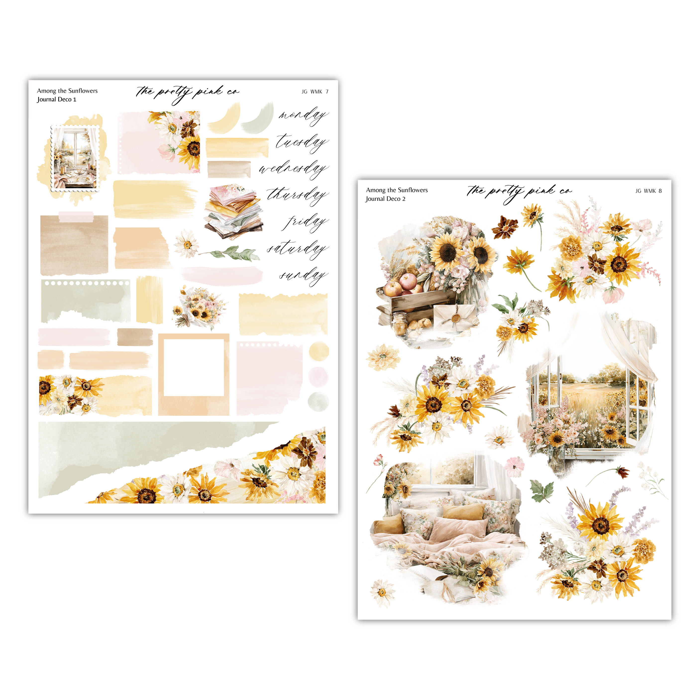 Among the Sunflowers | Journaling Kit