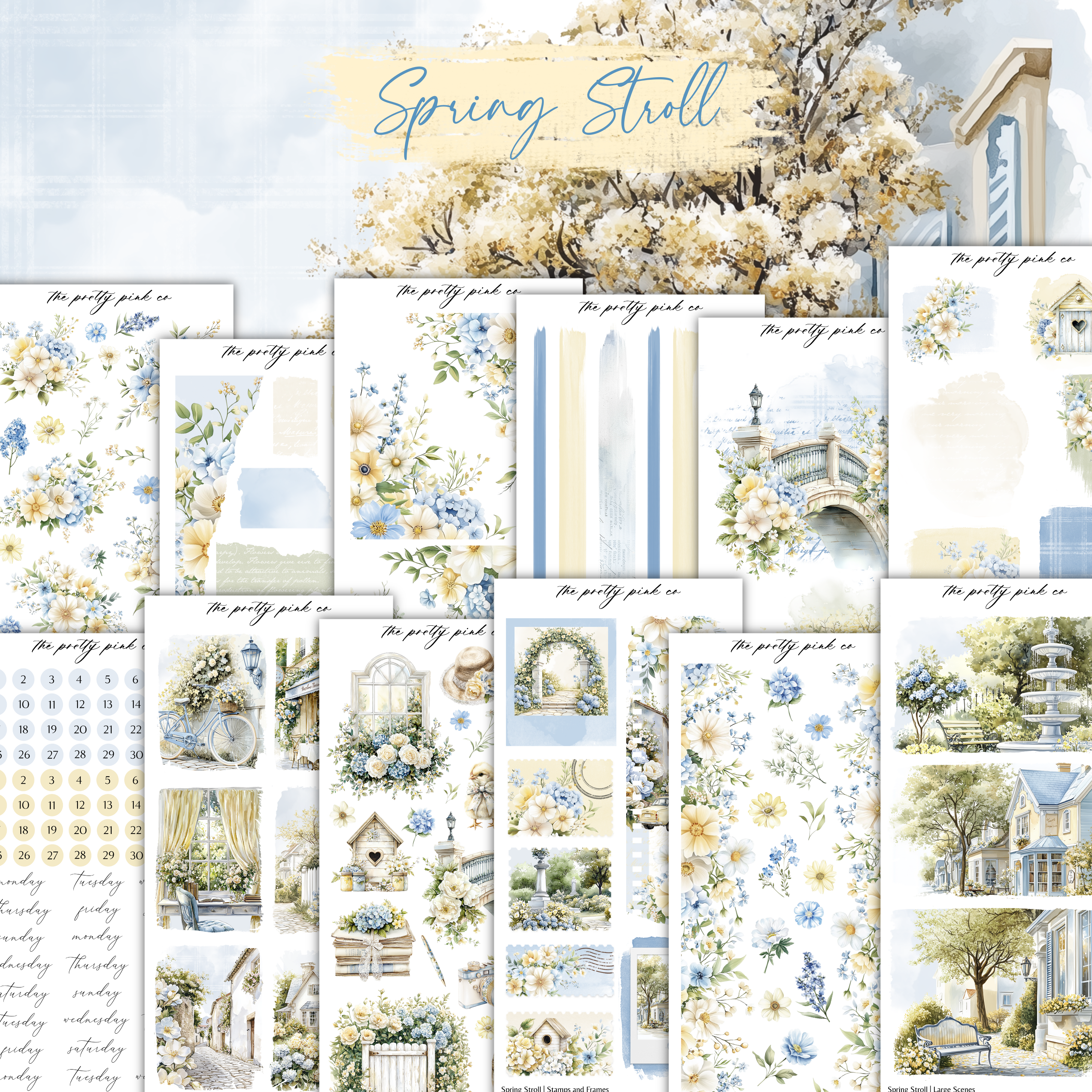 Spring Stroll | Decorative Kit