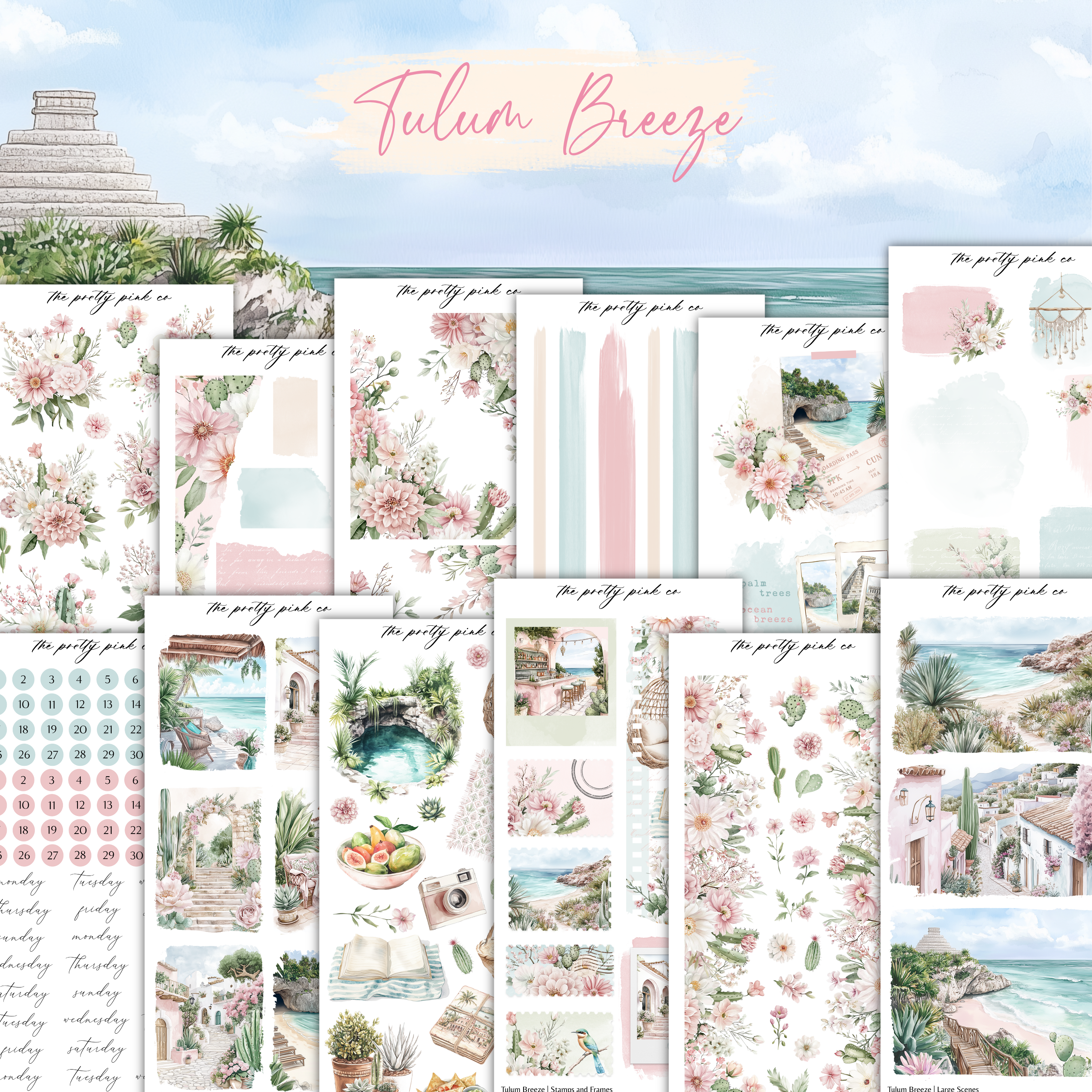 Tulum Breeze | Decorative Kit