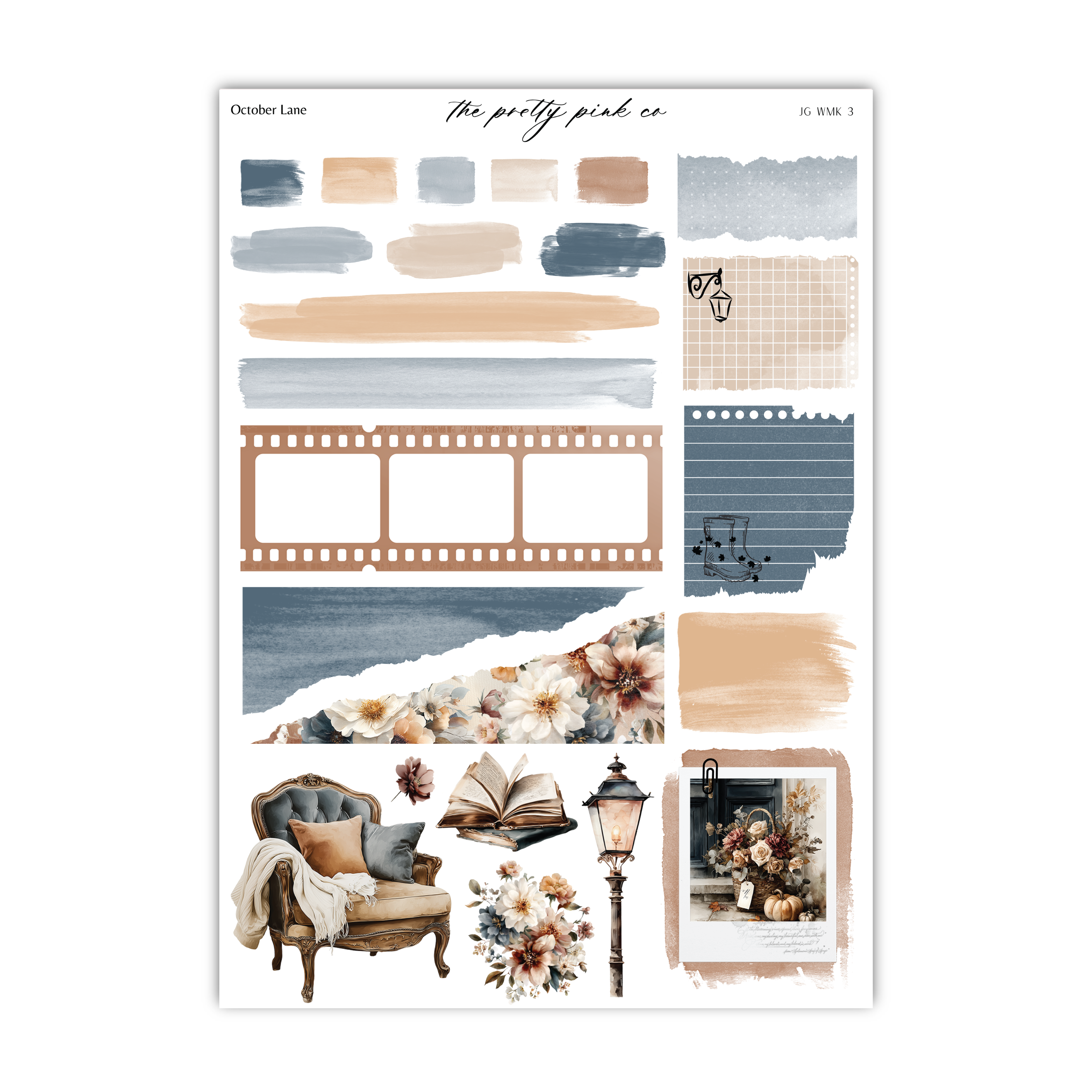 October Lane | Foiled Weekly Kit