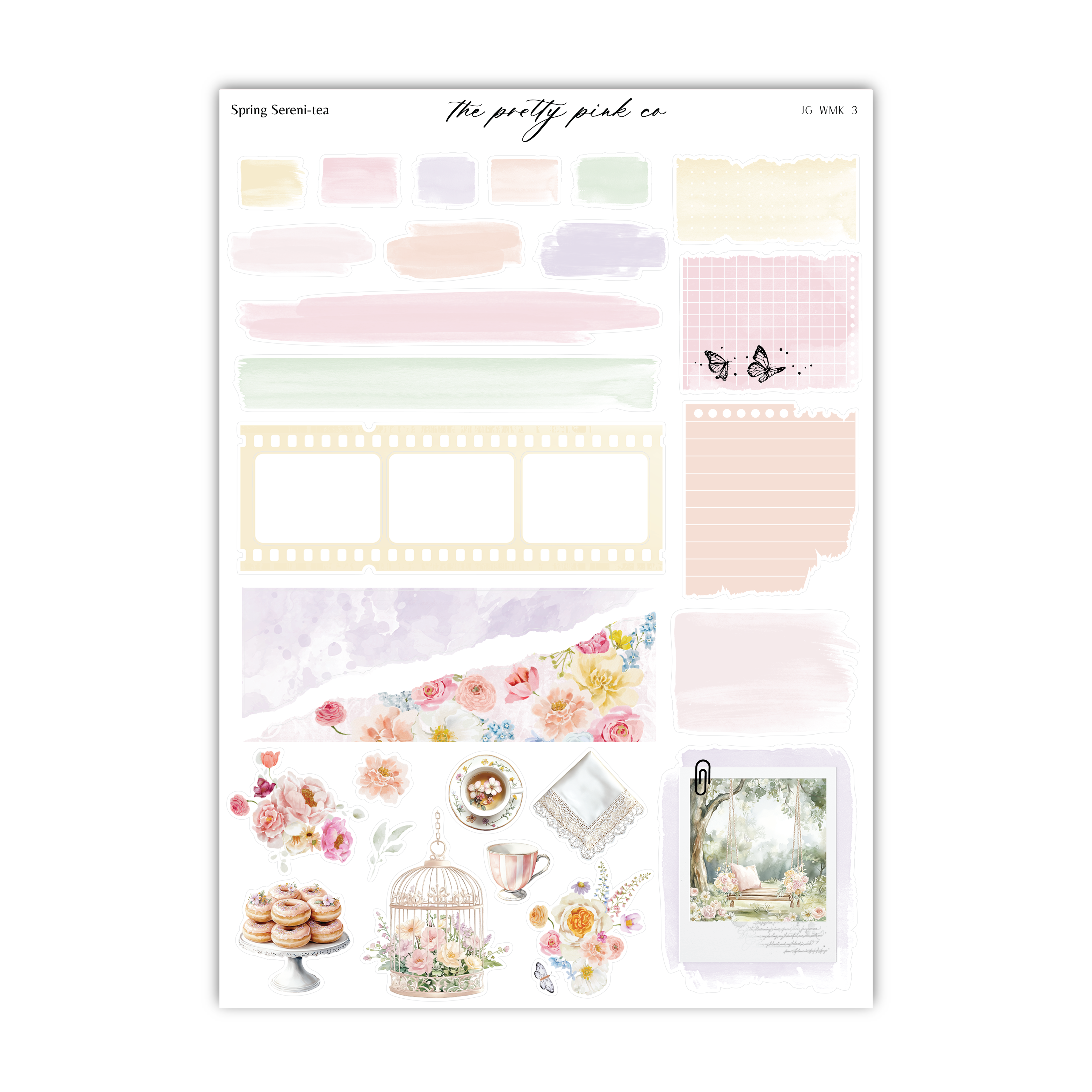 Spring Sereni-tea | Foiled Weekly Kit