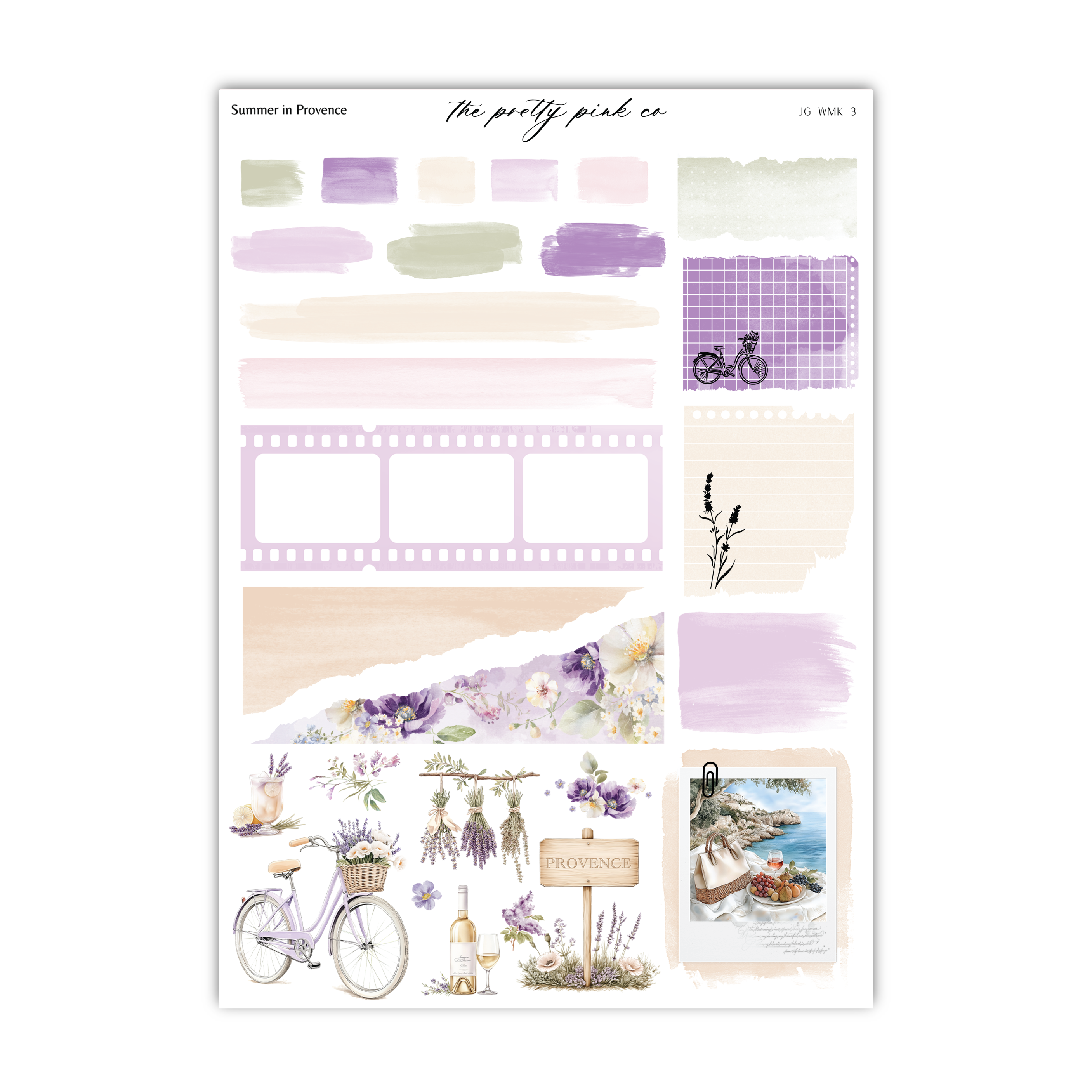 Summer in Provence | Foiled Weekly Kit