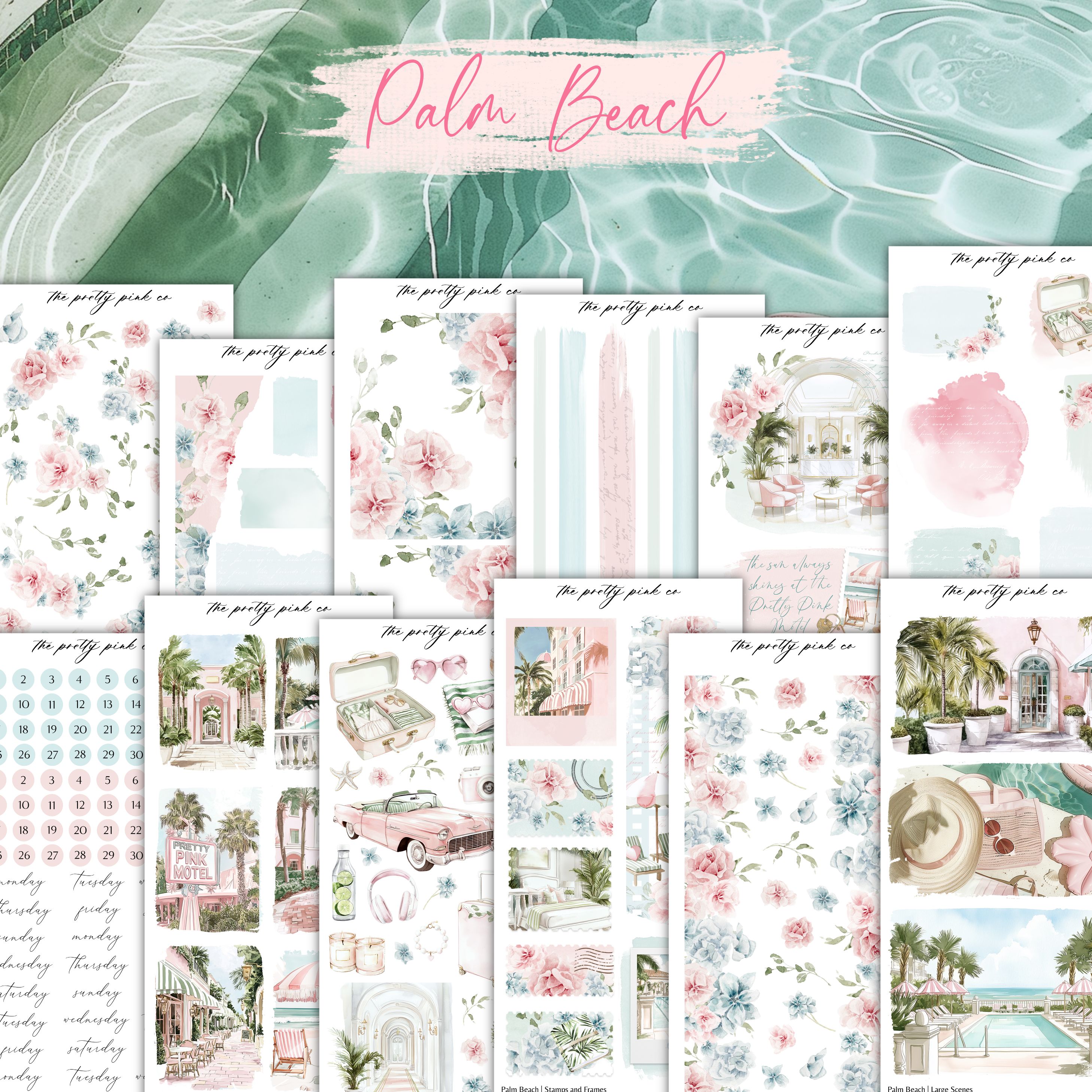 Palm Beach | Decorative Kit
