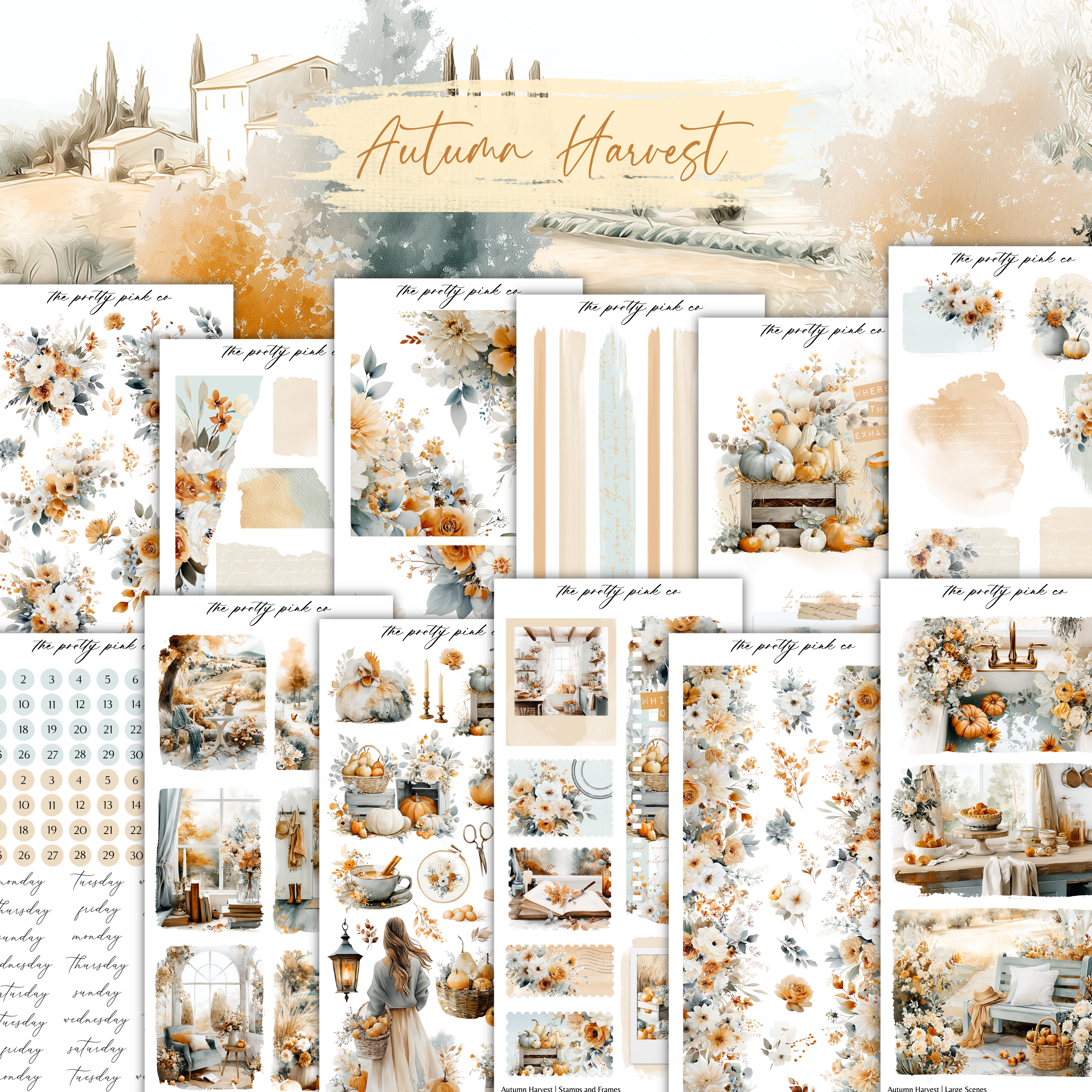 Autumn Harvest | Decorative Kit