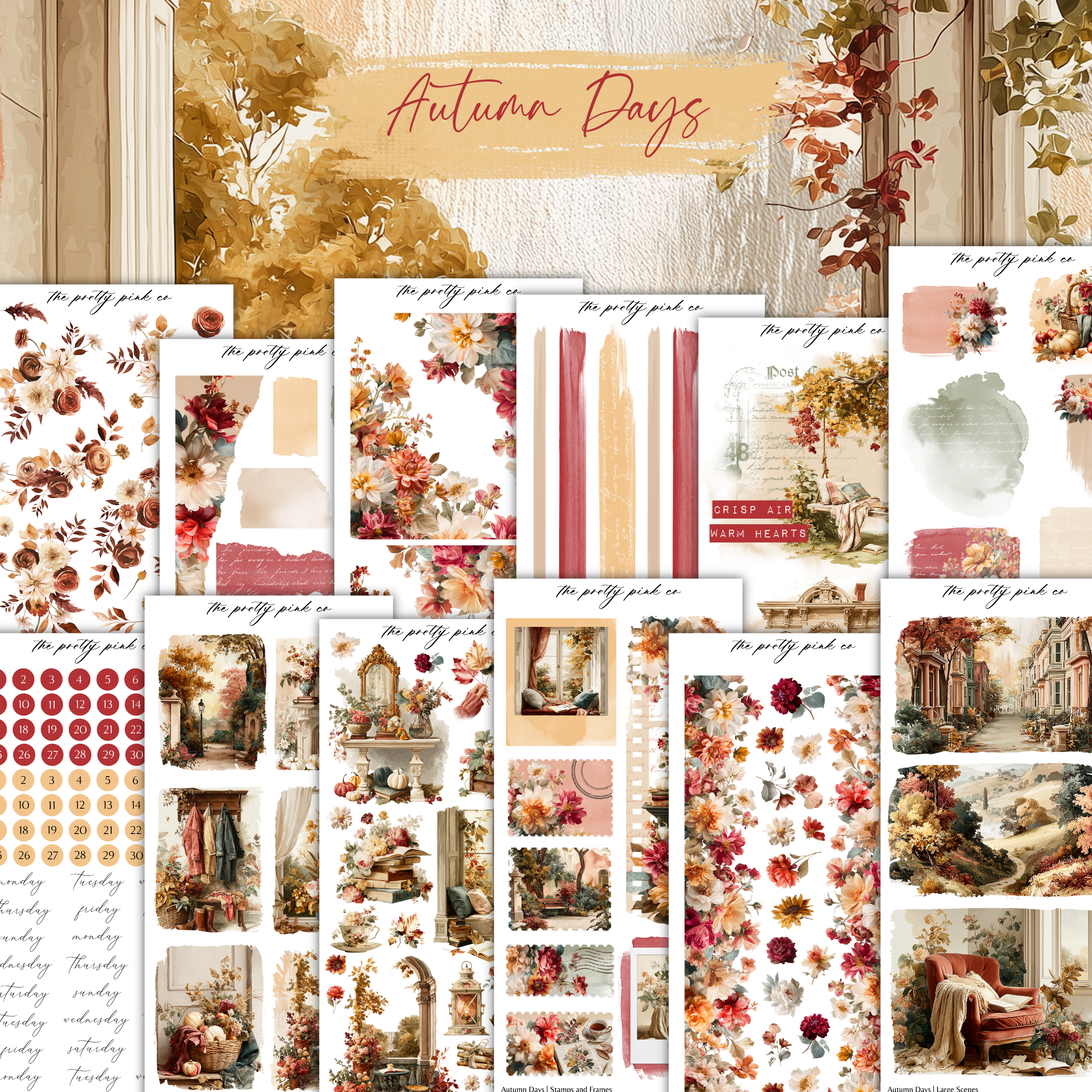Autumn Days | Decorative Kit