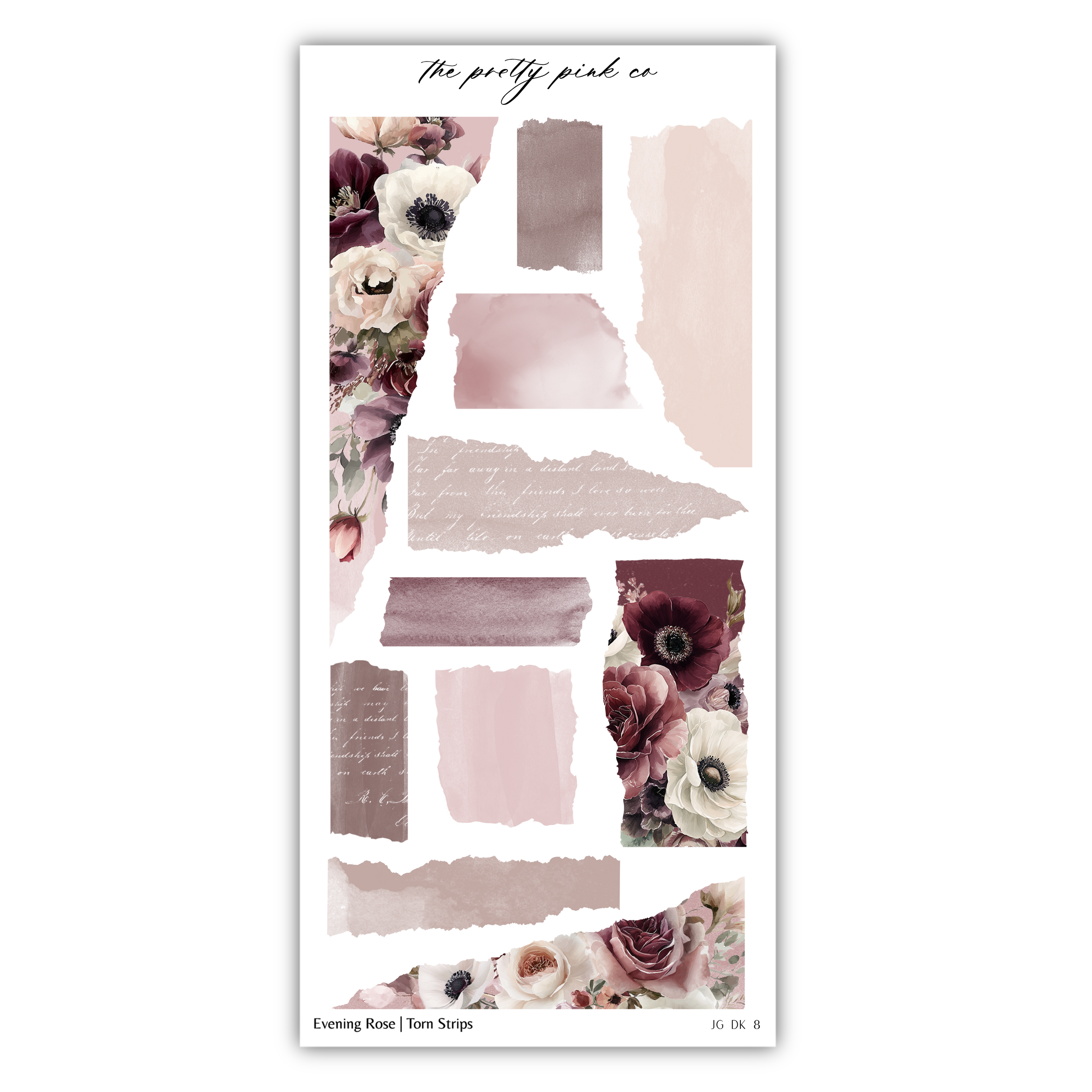 The image is a collage of various floral and abstract elements, including flowers and abstract shapes, arranged in a visually appealing manner.