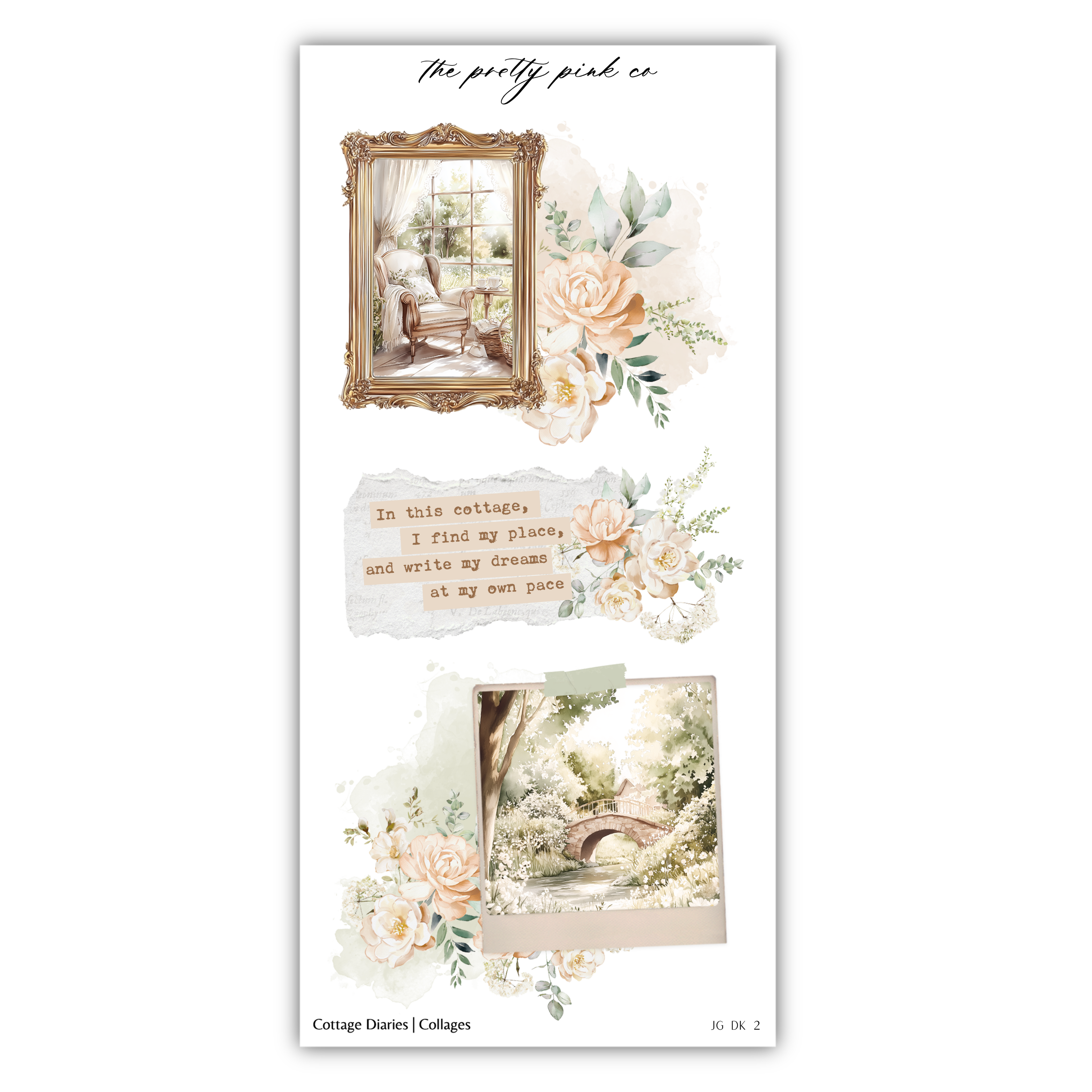 Cottage Diaries | Decorative Kit