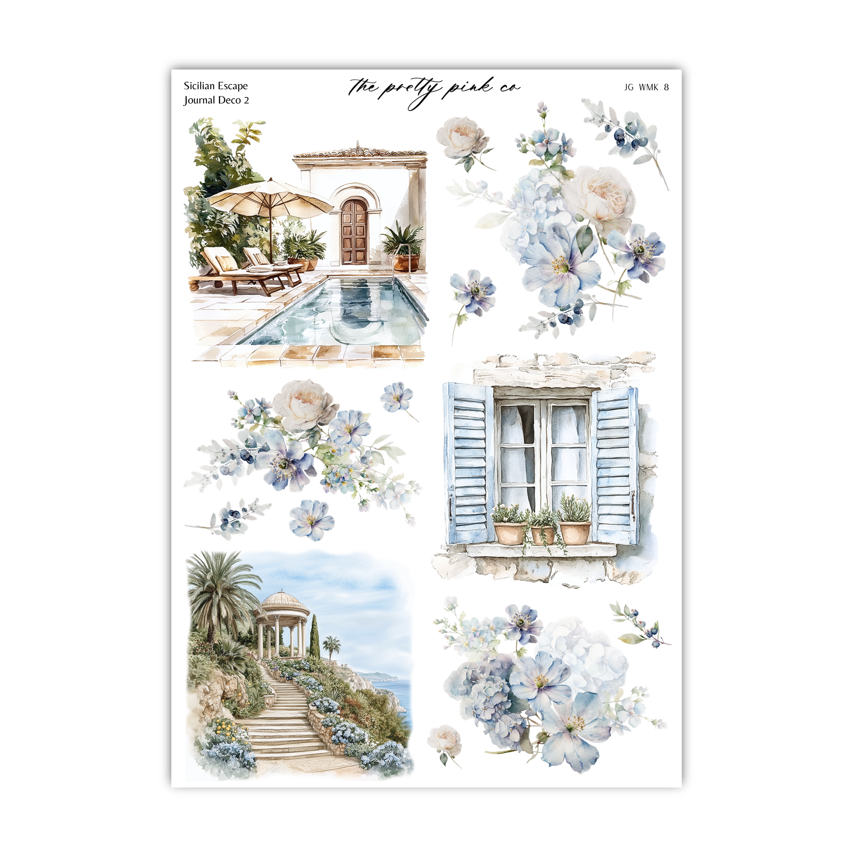 Sicilian Escape | Journaling Kit