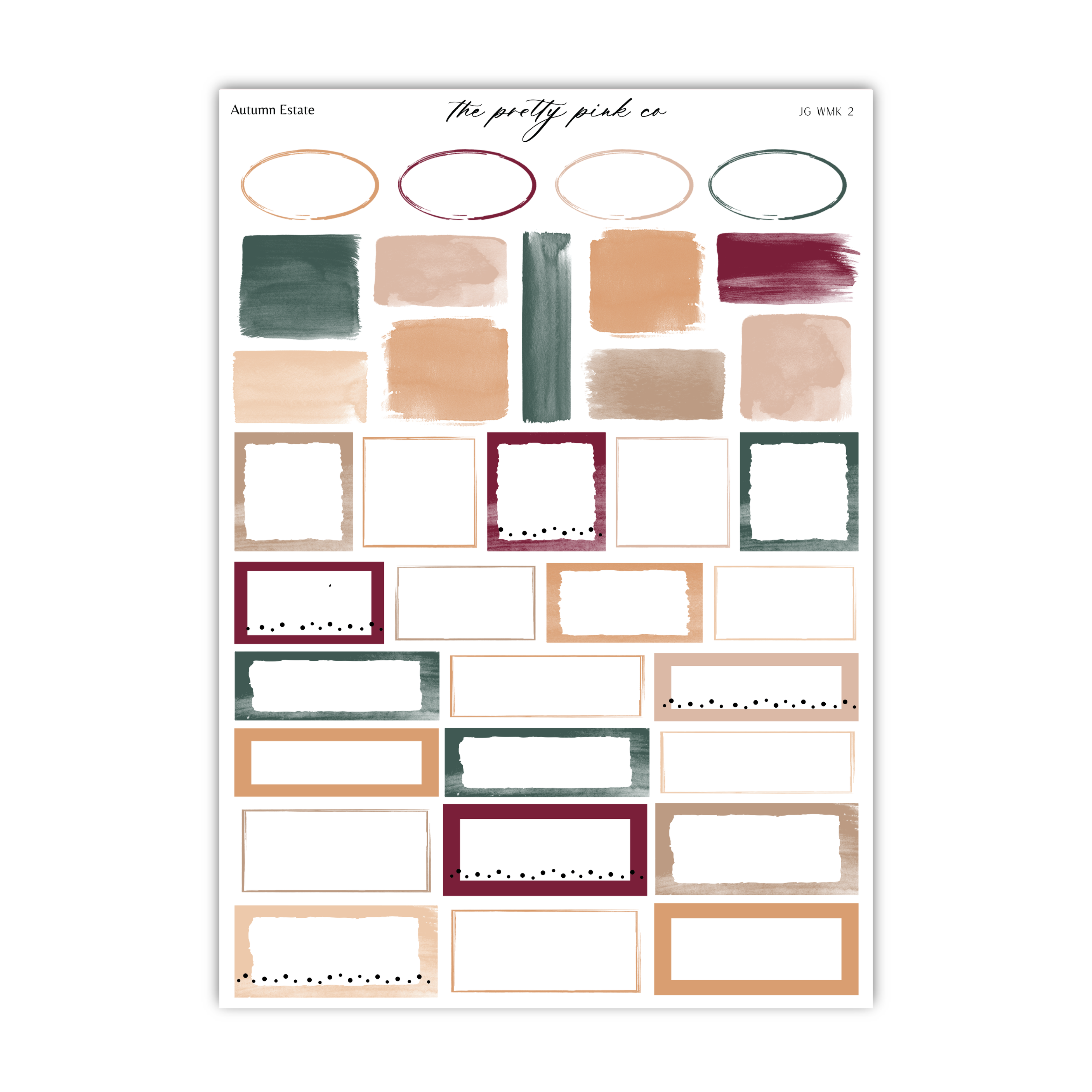 Autumn Estate | Foiled Weekly Kit