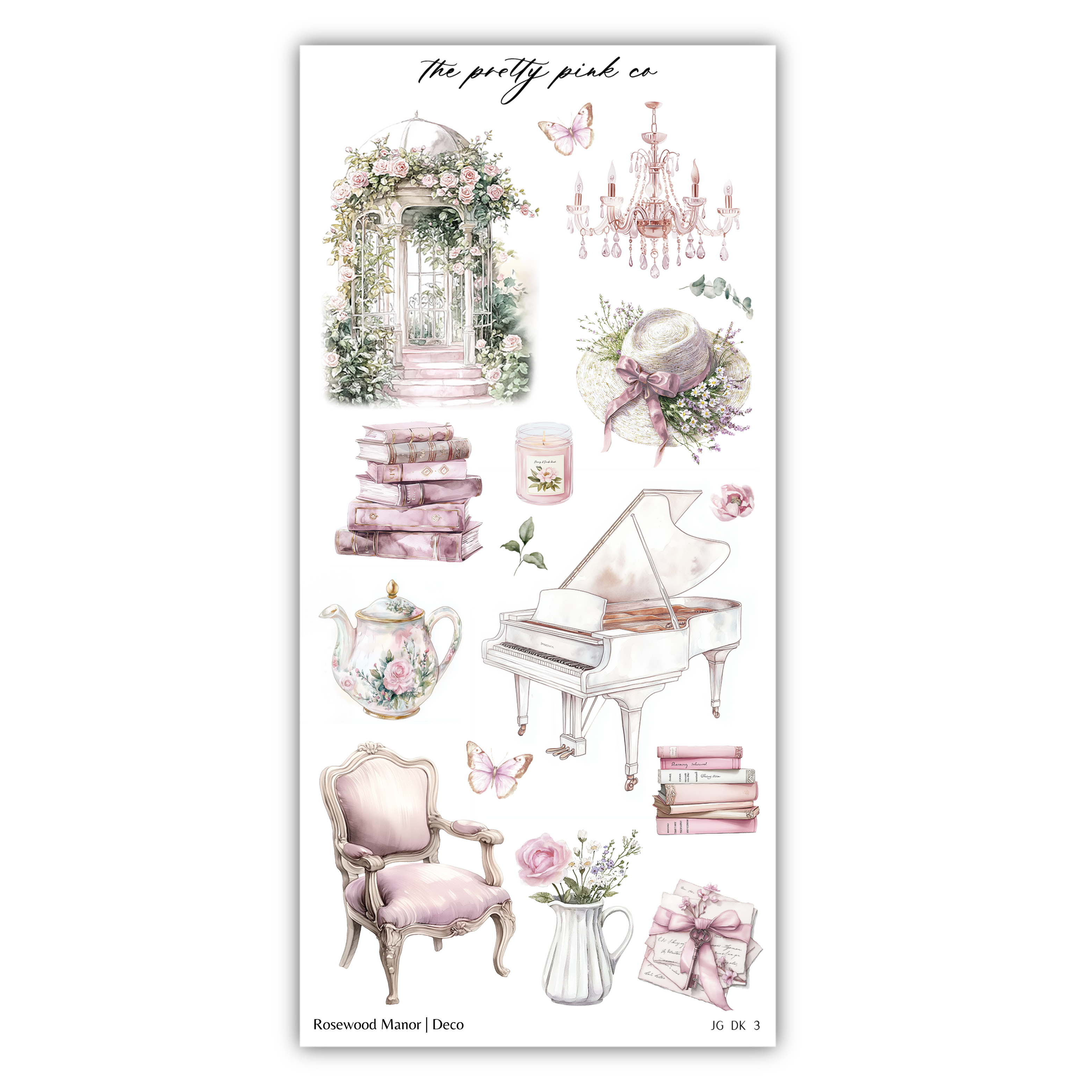 Rosewood Manor | Decorative Kit