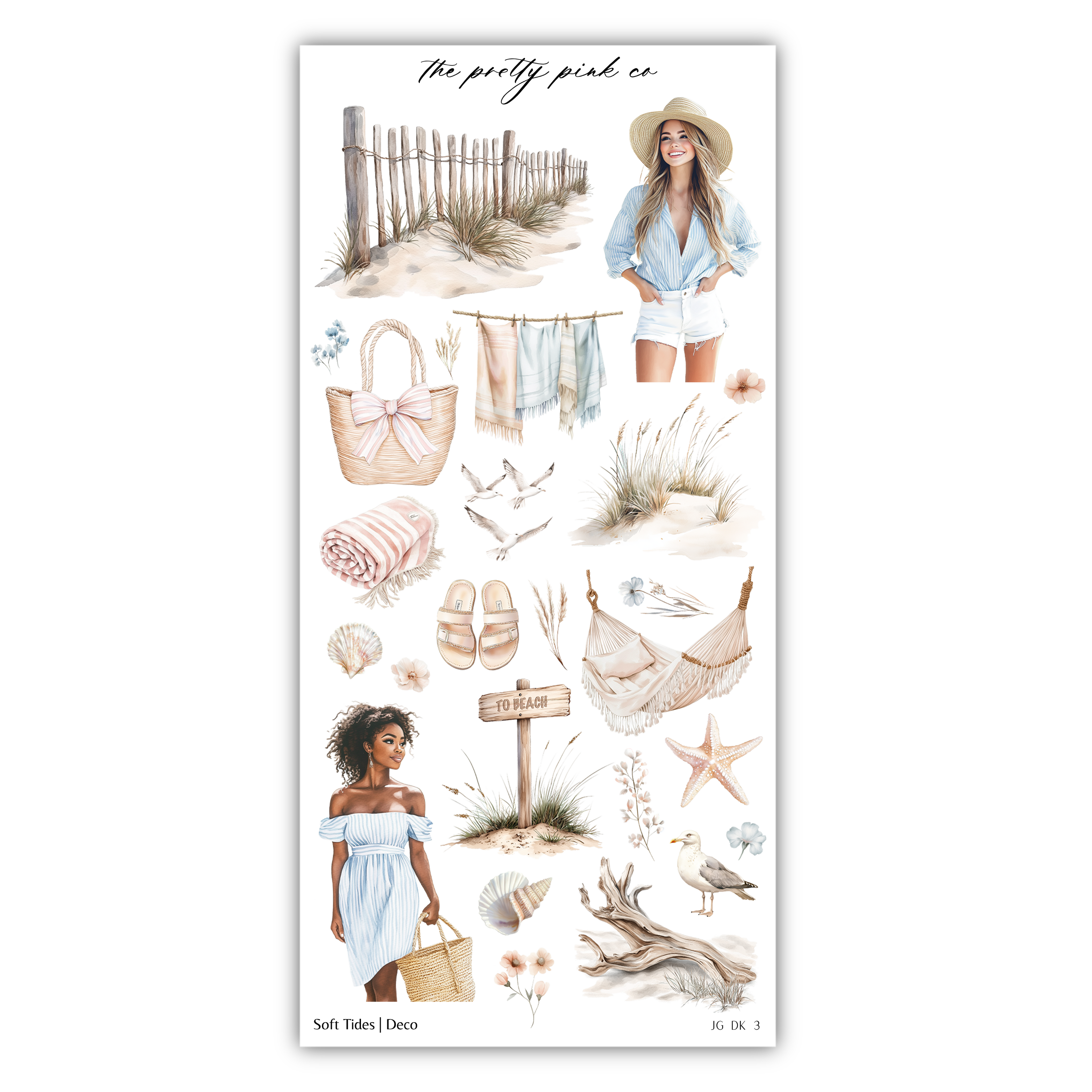 Soft Tides | Decorative Kit