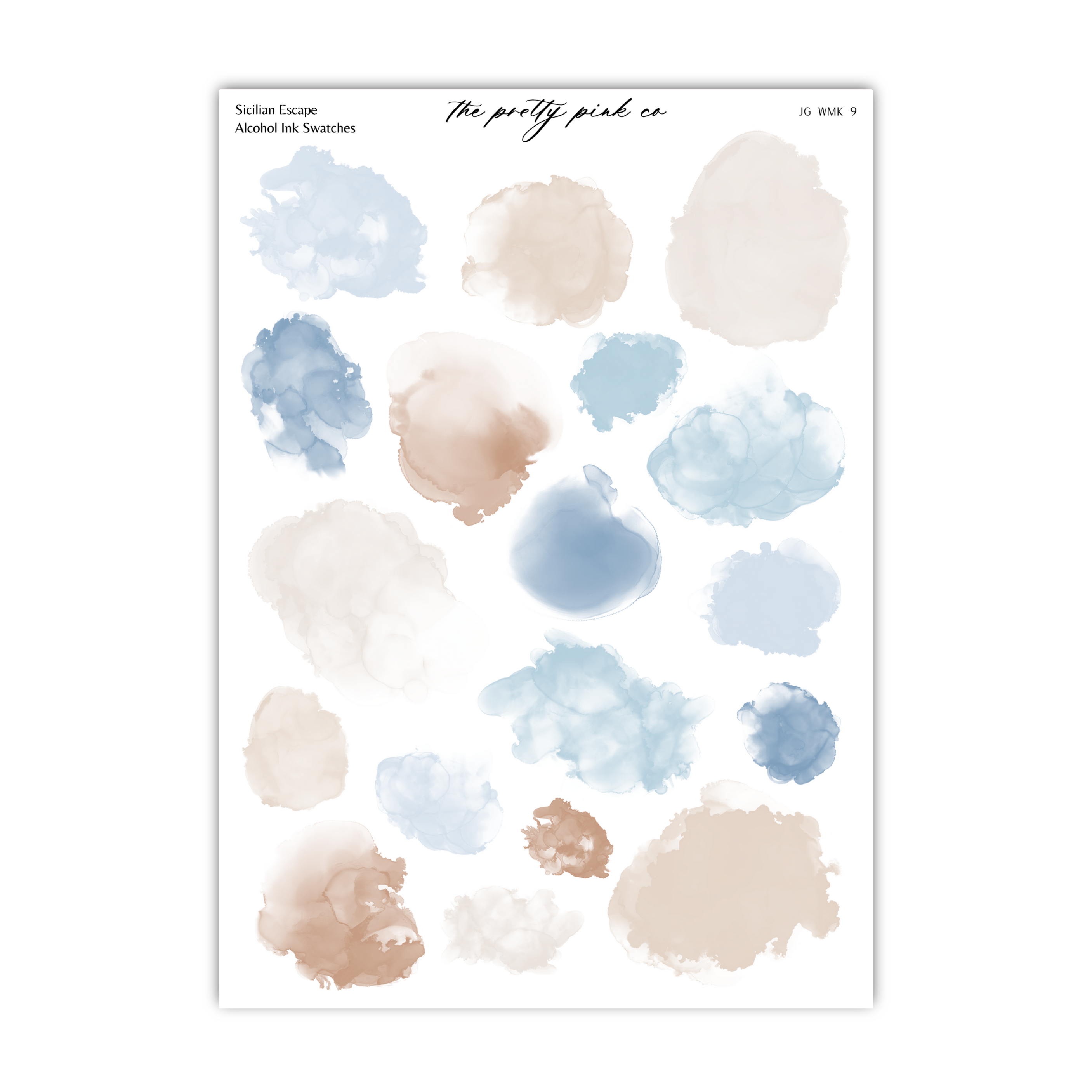 Sicilian Escape | Ink Swatches