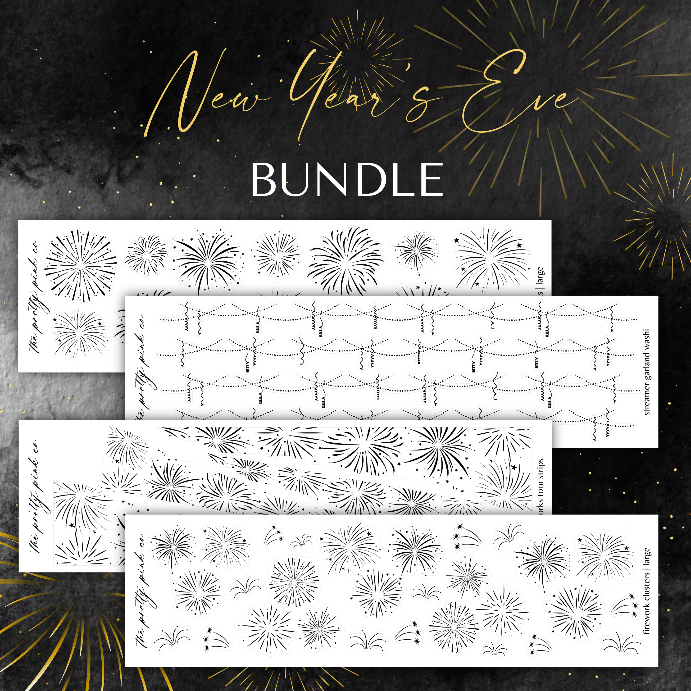 New Year's Celebration | Foiled Bundle