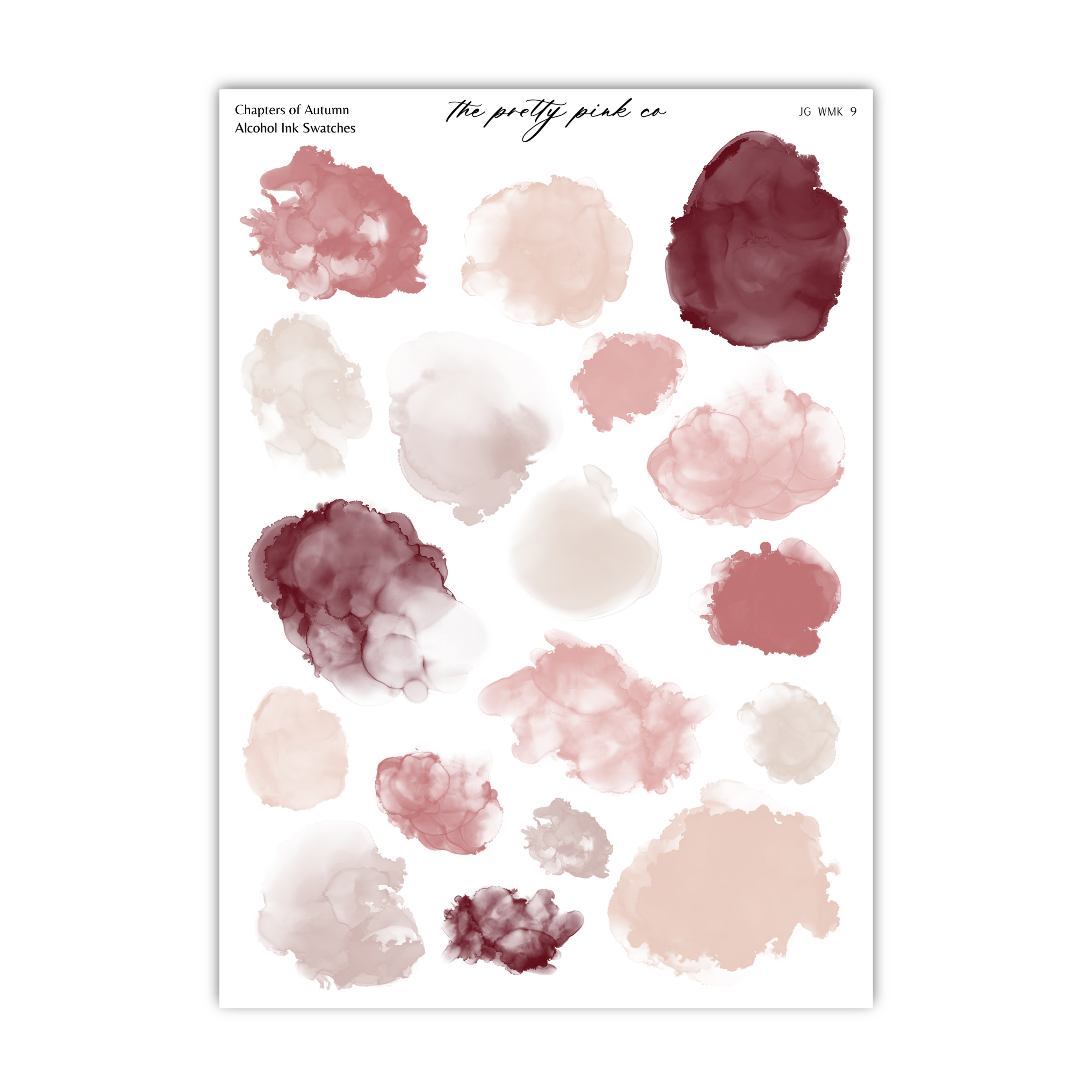 Chapters of Autumn | Ink Swatches