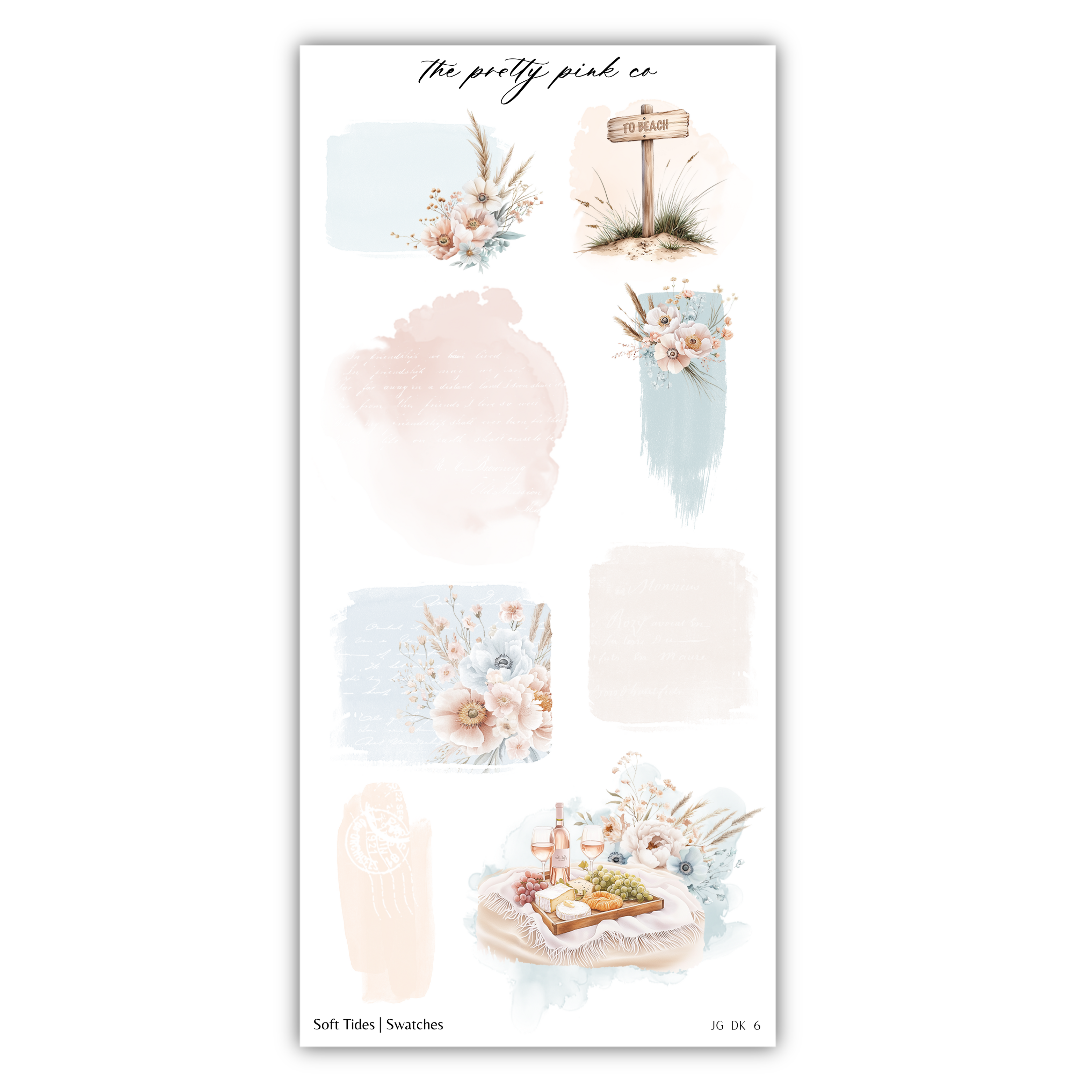 Soft Tides | Decorative Kit