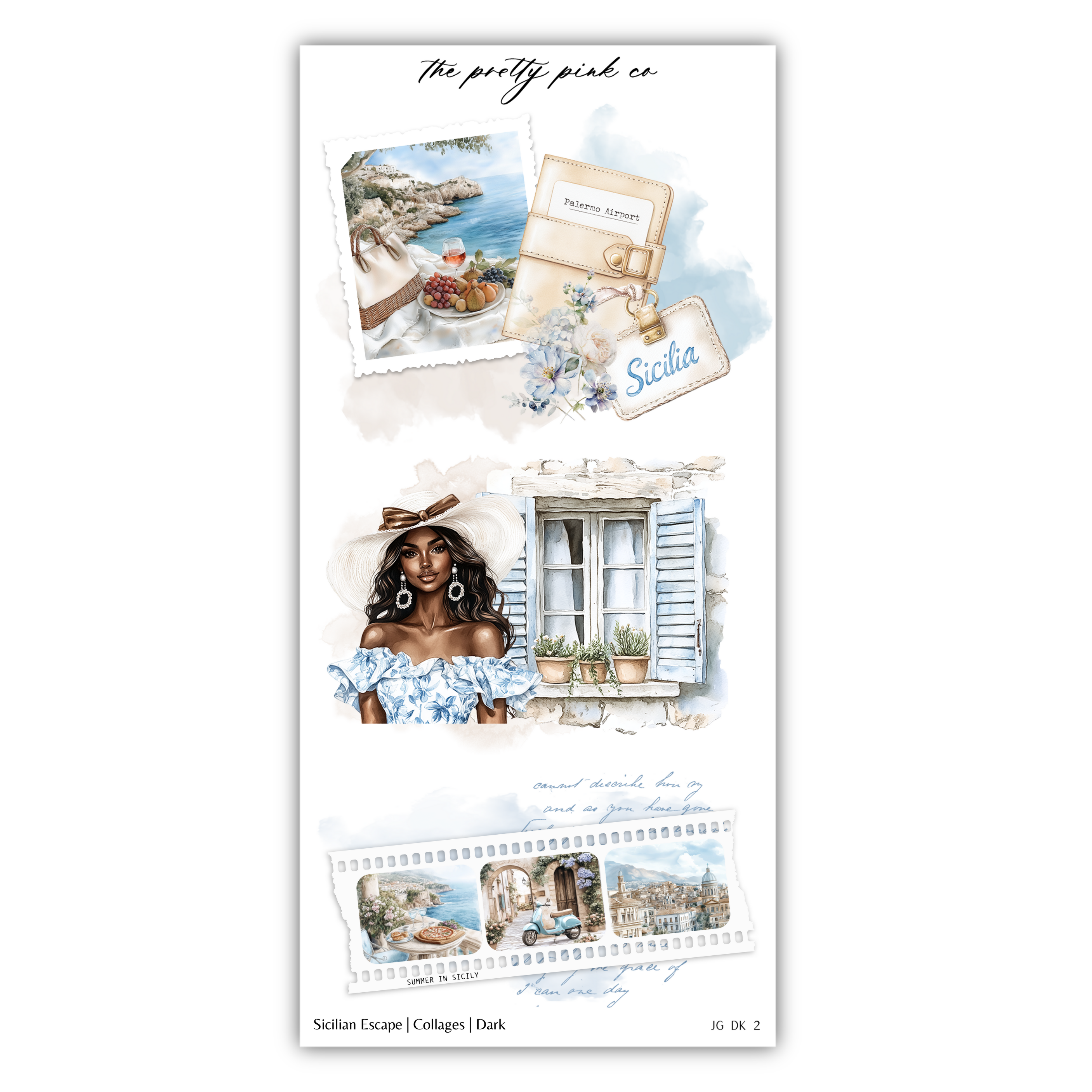 Sicilian Escape | Decorative Kit