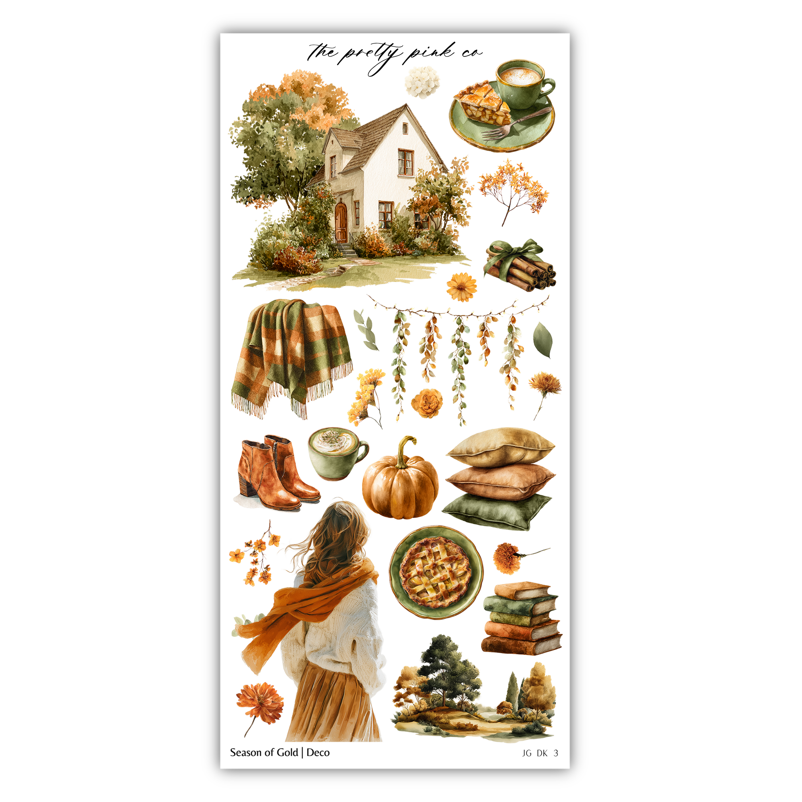 Season of Gold | Decorative Kit