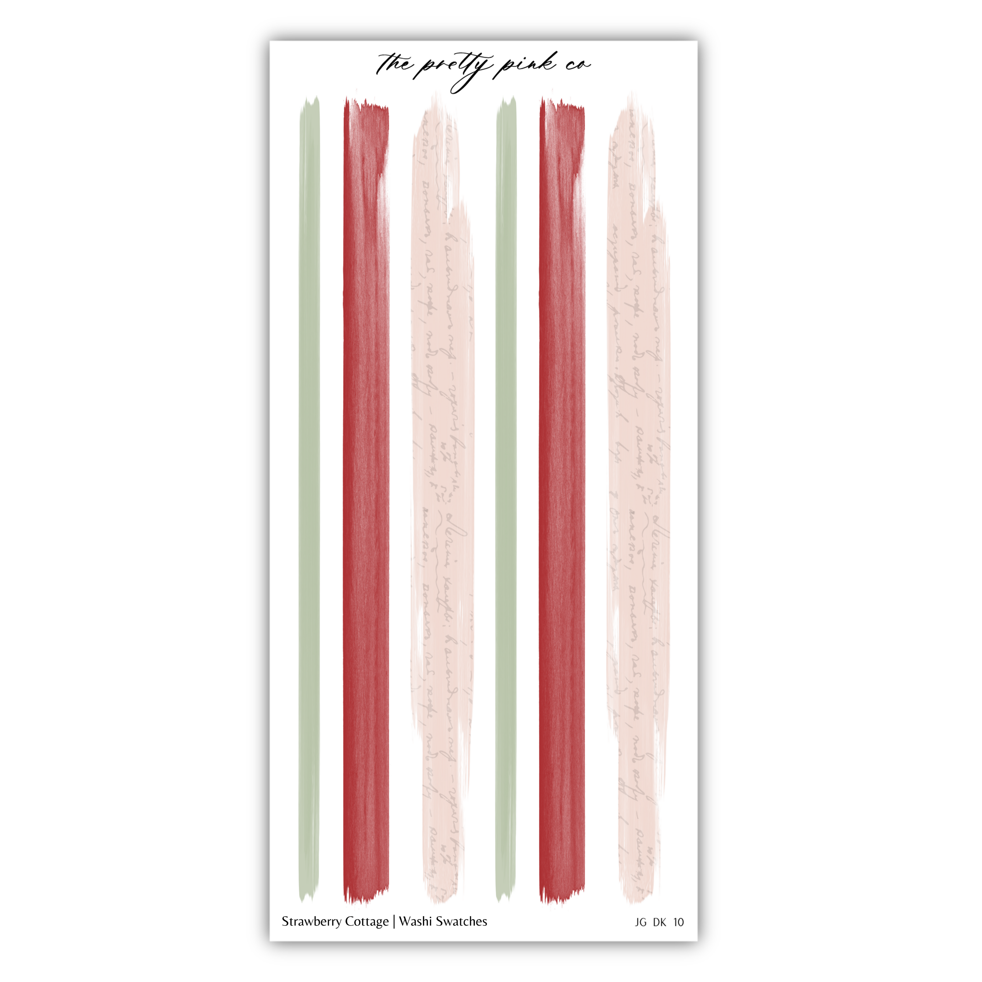 Strawberry Cottage | Decorative Kit