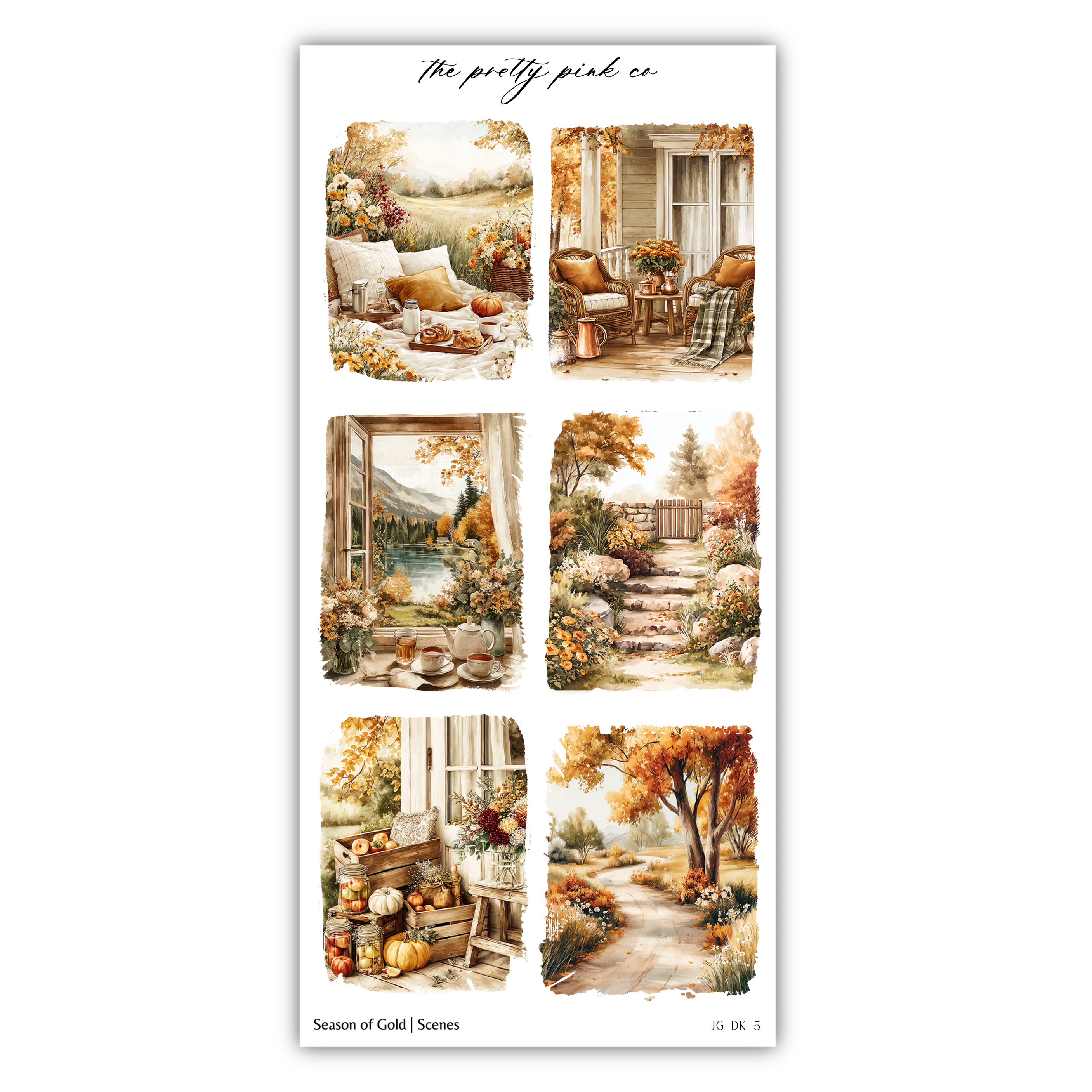 Season of Gold | Decorative Kit