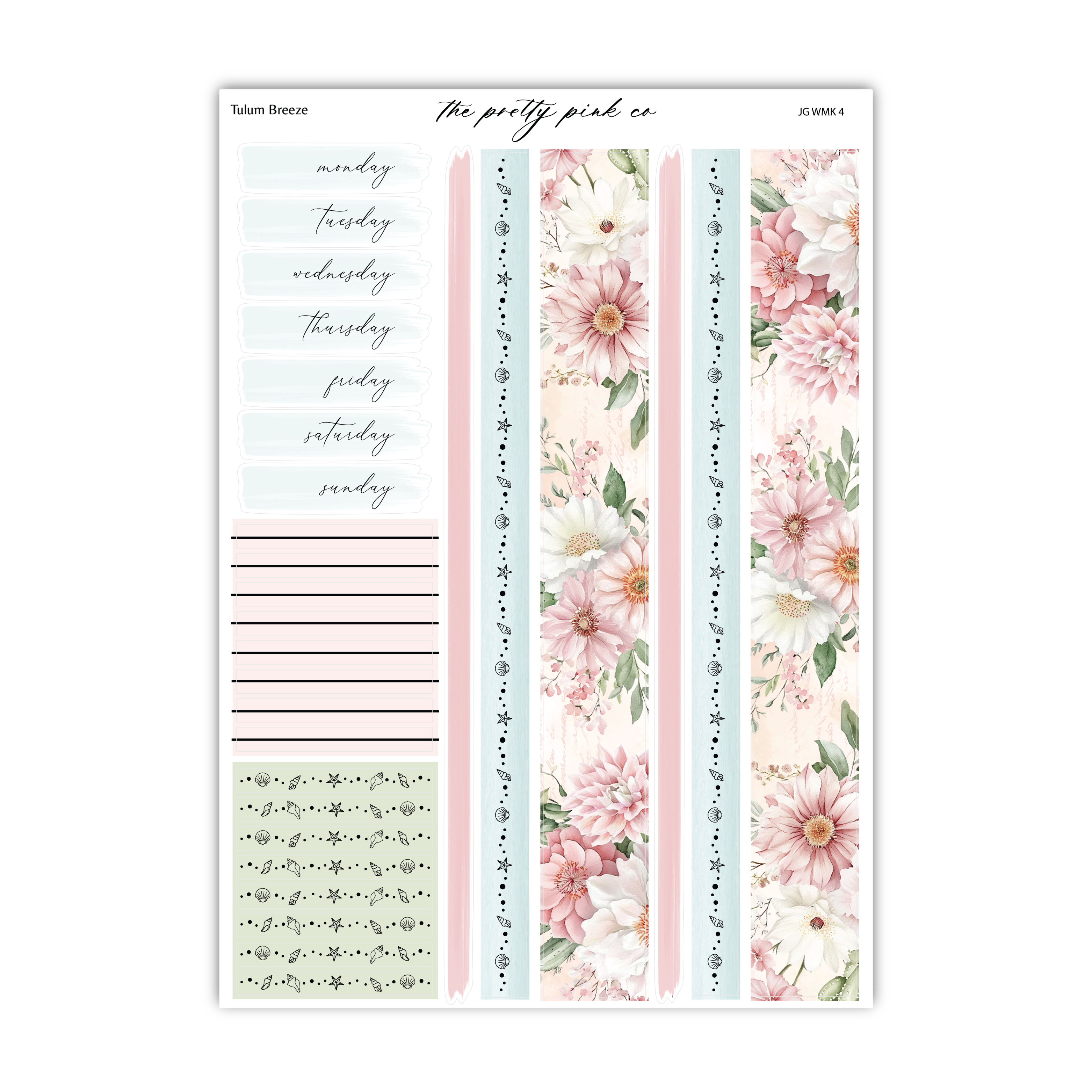 Tulum Breeze | Foiled Weekly Kit