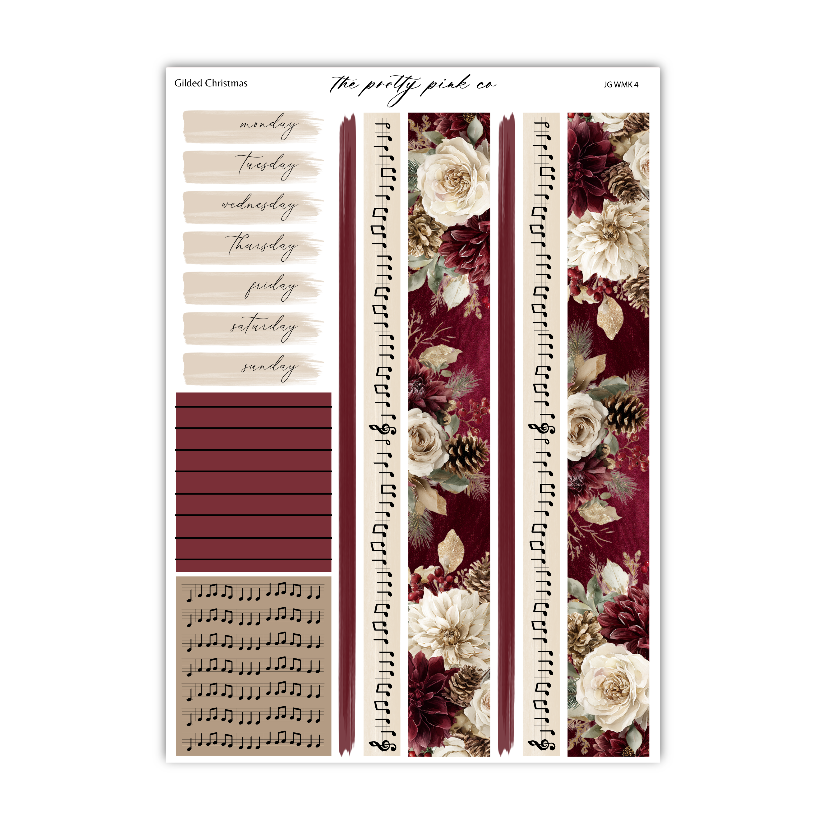 Gilded Christmas | Foiled Weekly Kit