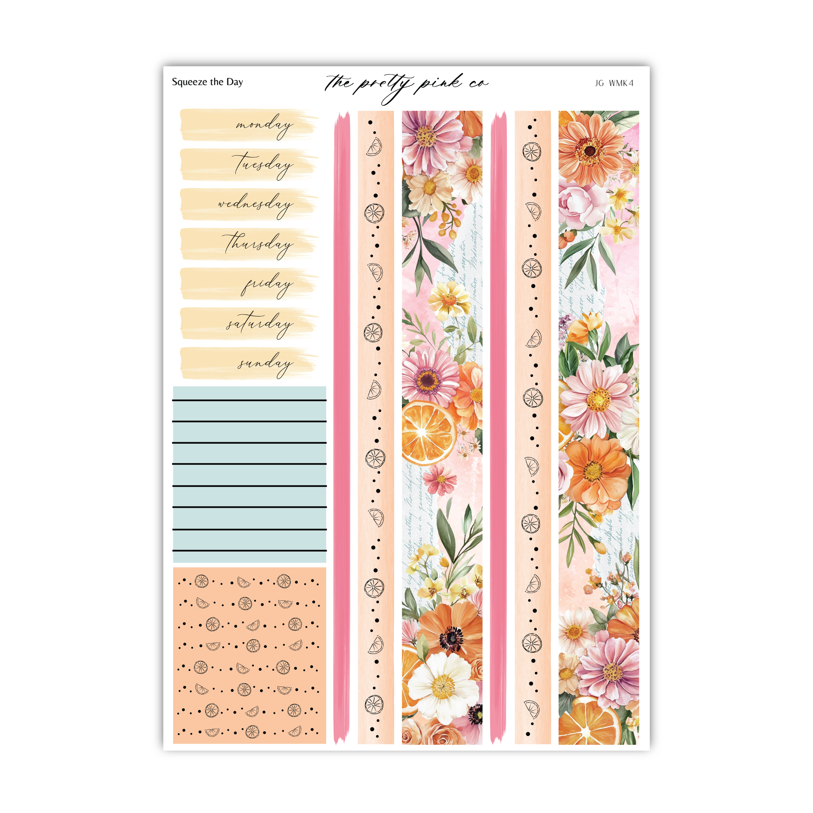 Squeeze The Day | Foiled Weekly Kit