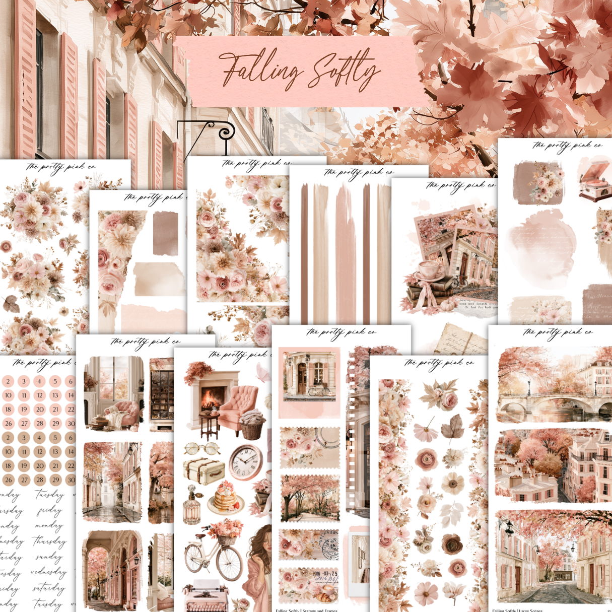 Falling Softly | Decorative Kit