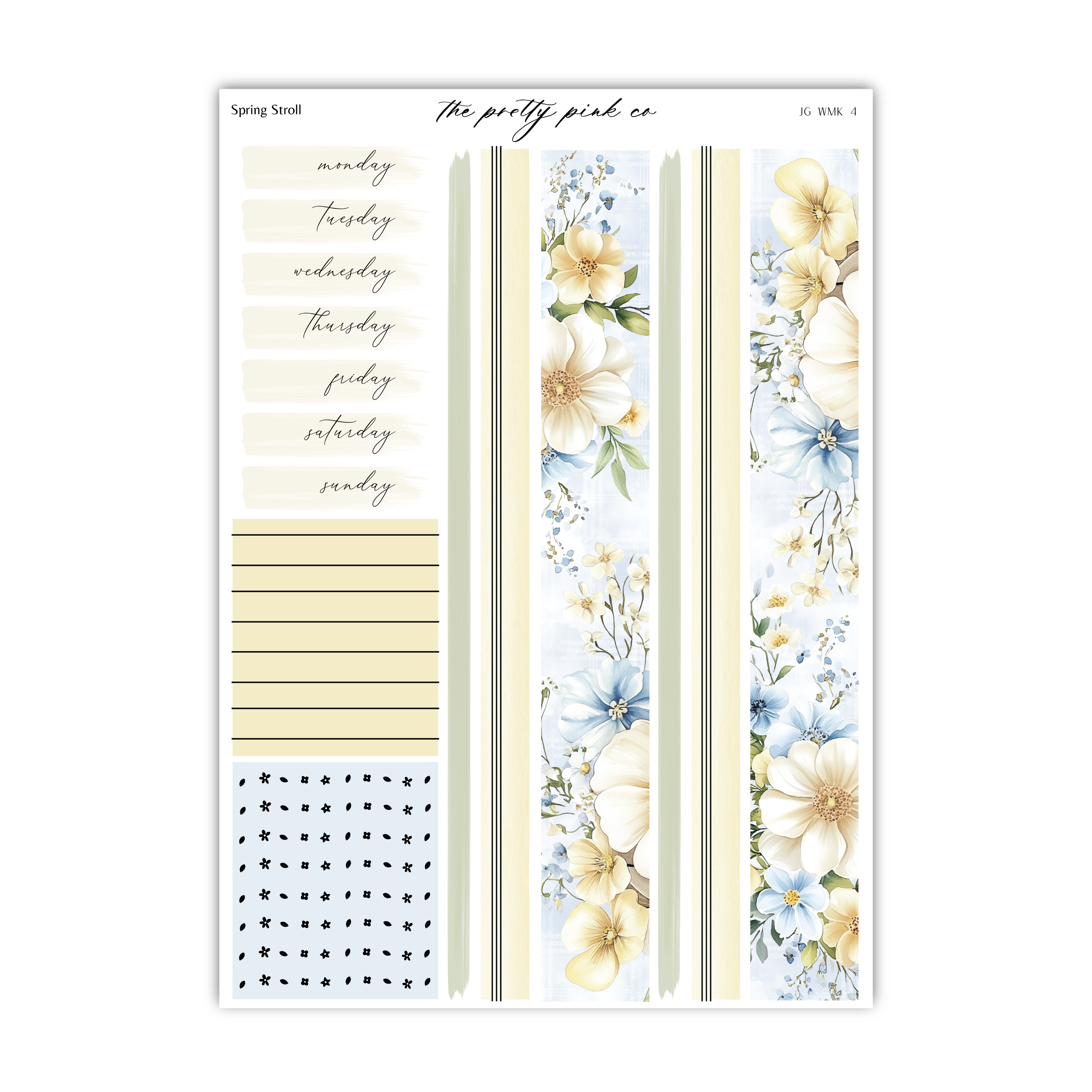 Spring Stroll | Foiled Weekly Kit