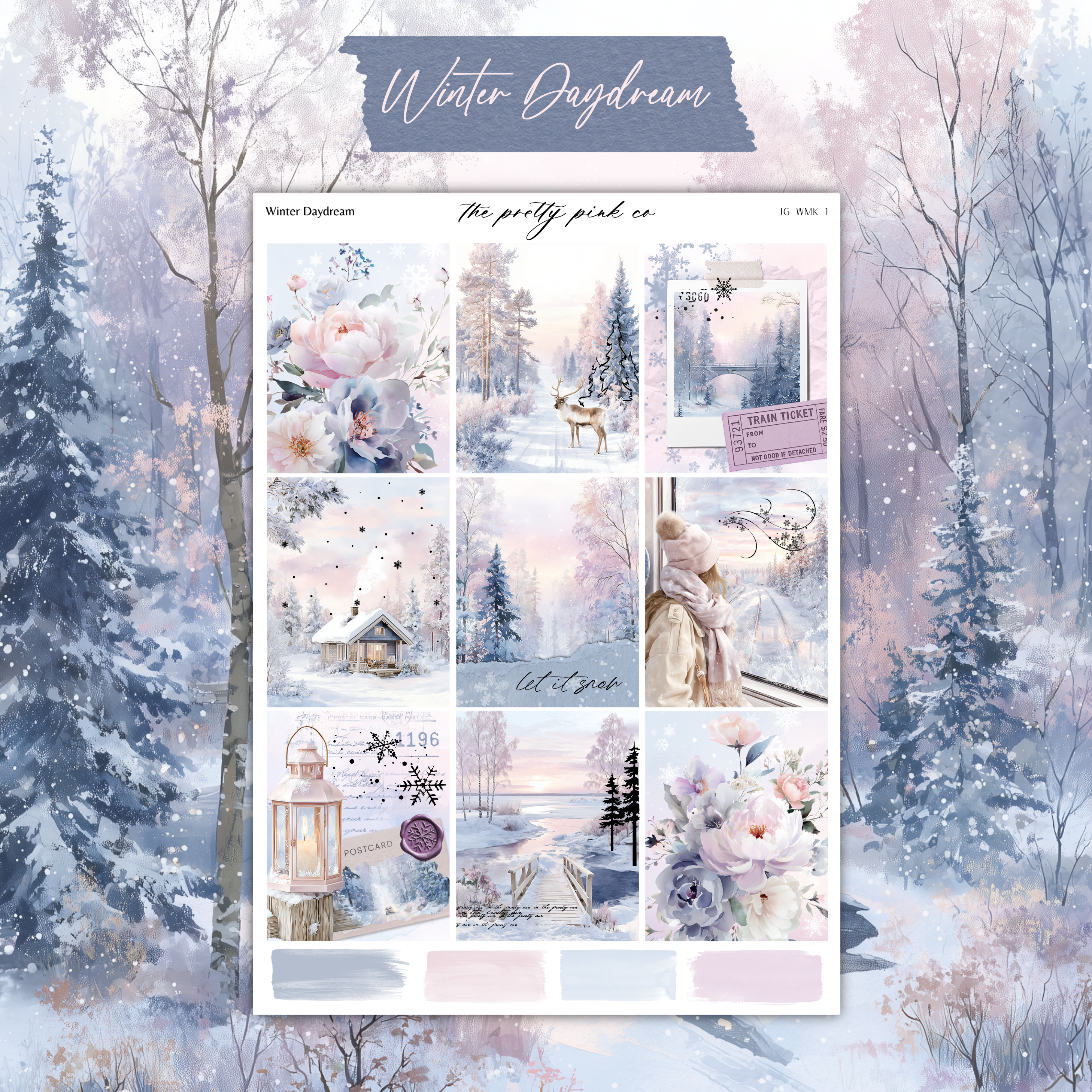 Winter Daydream | Foiled Weekly Kit