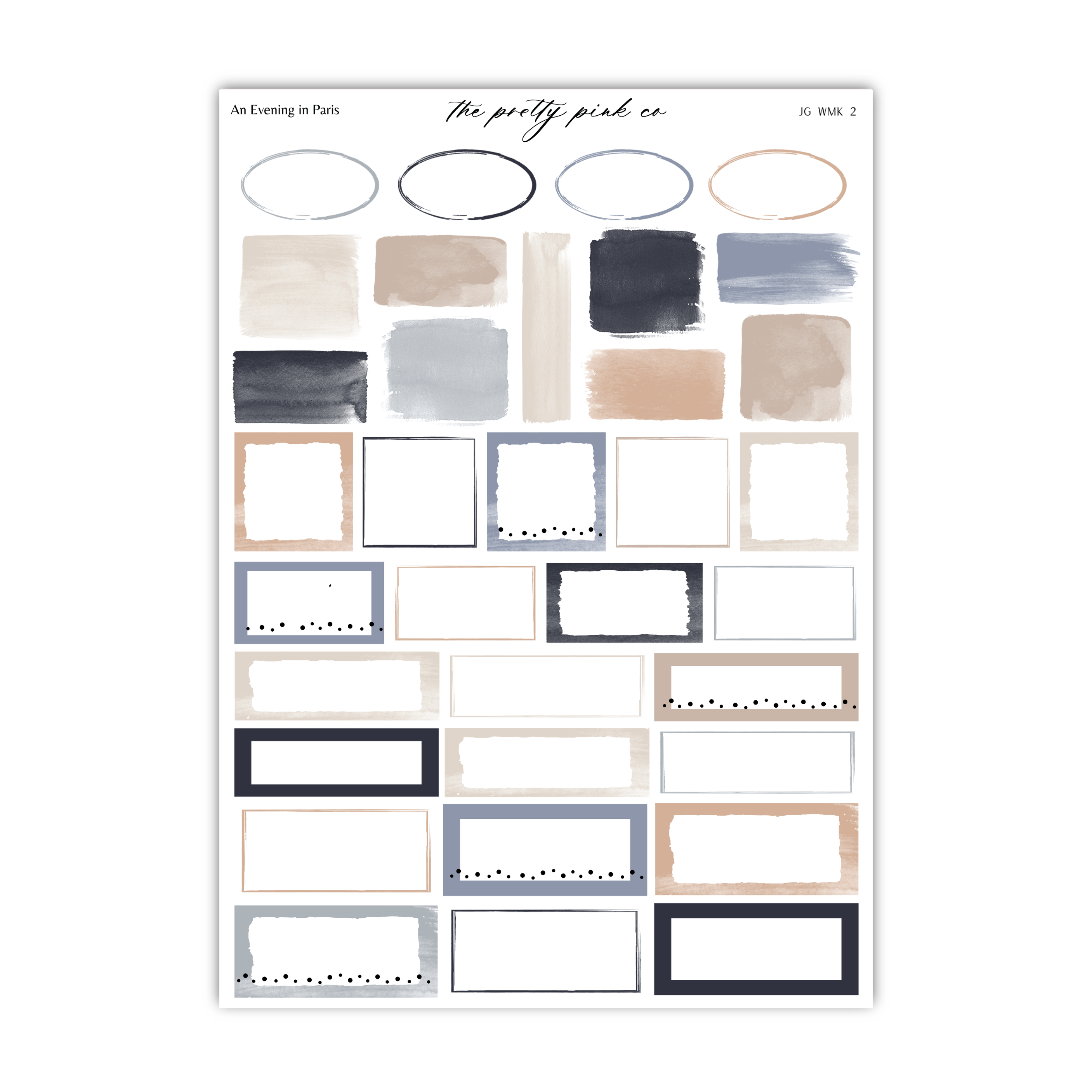 The image is a collection of various abstract shapes and patterns, including circles, rectangles, and lines, arranged in a grid-like layout.
