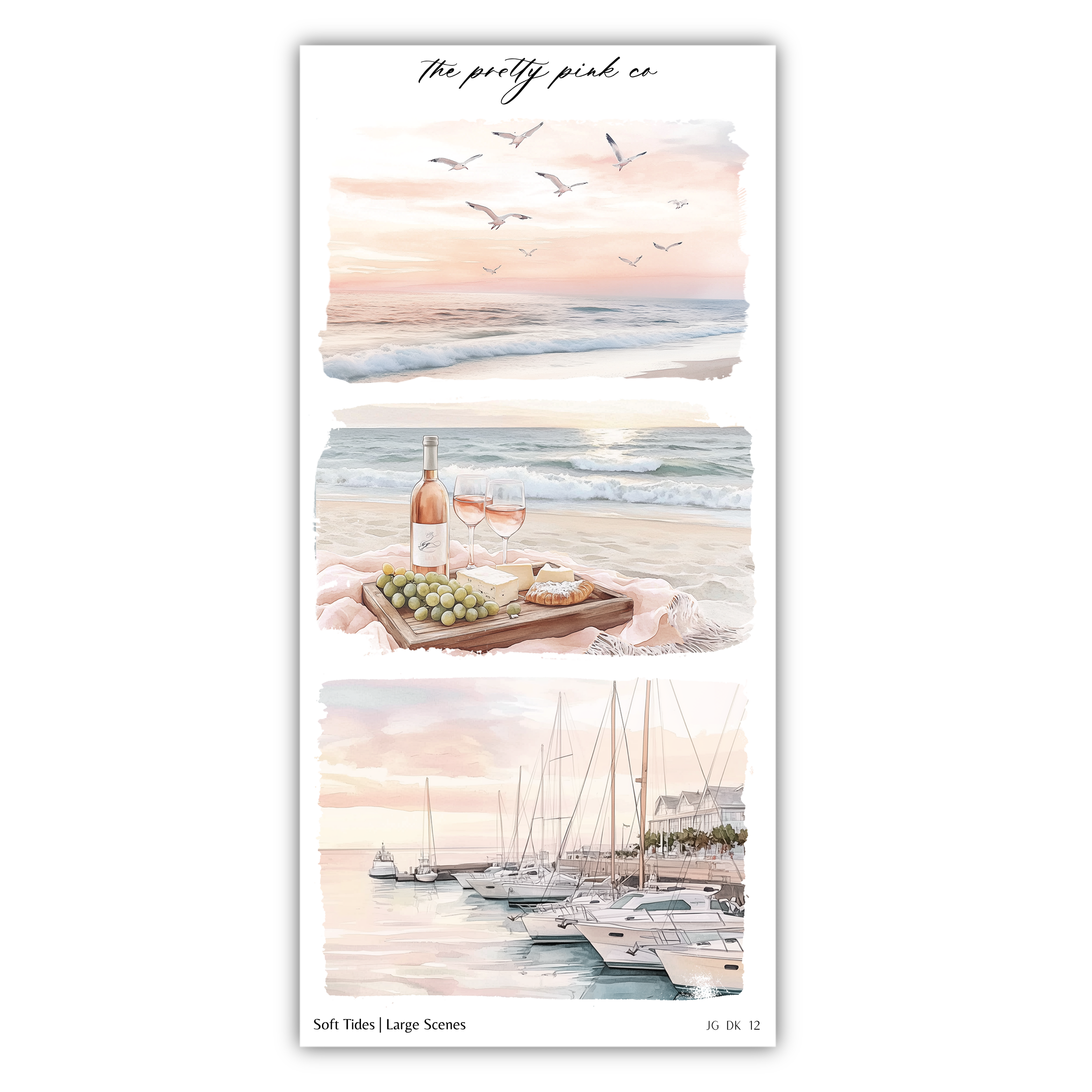 Soft Tides | Decorative Kit